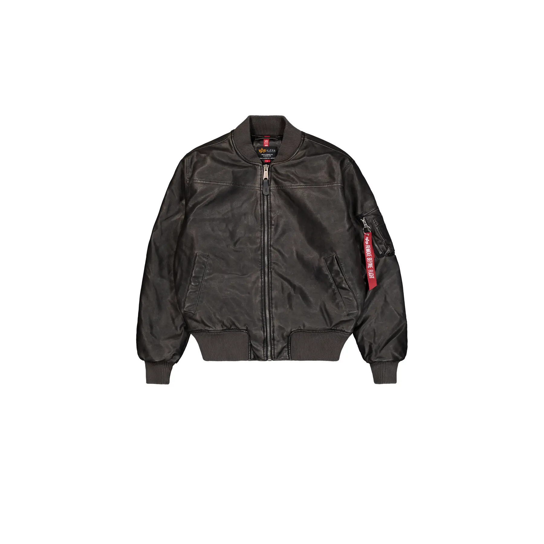 Giacca di pelle Alpha Industries MA-1 FL Vintage