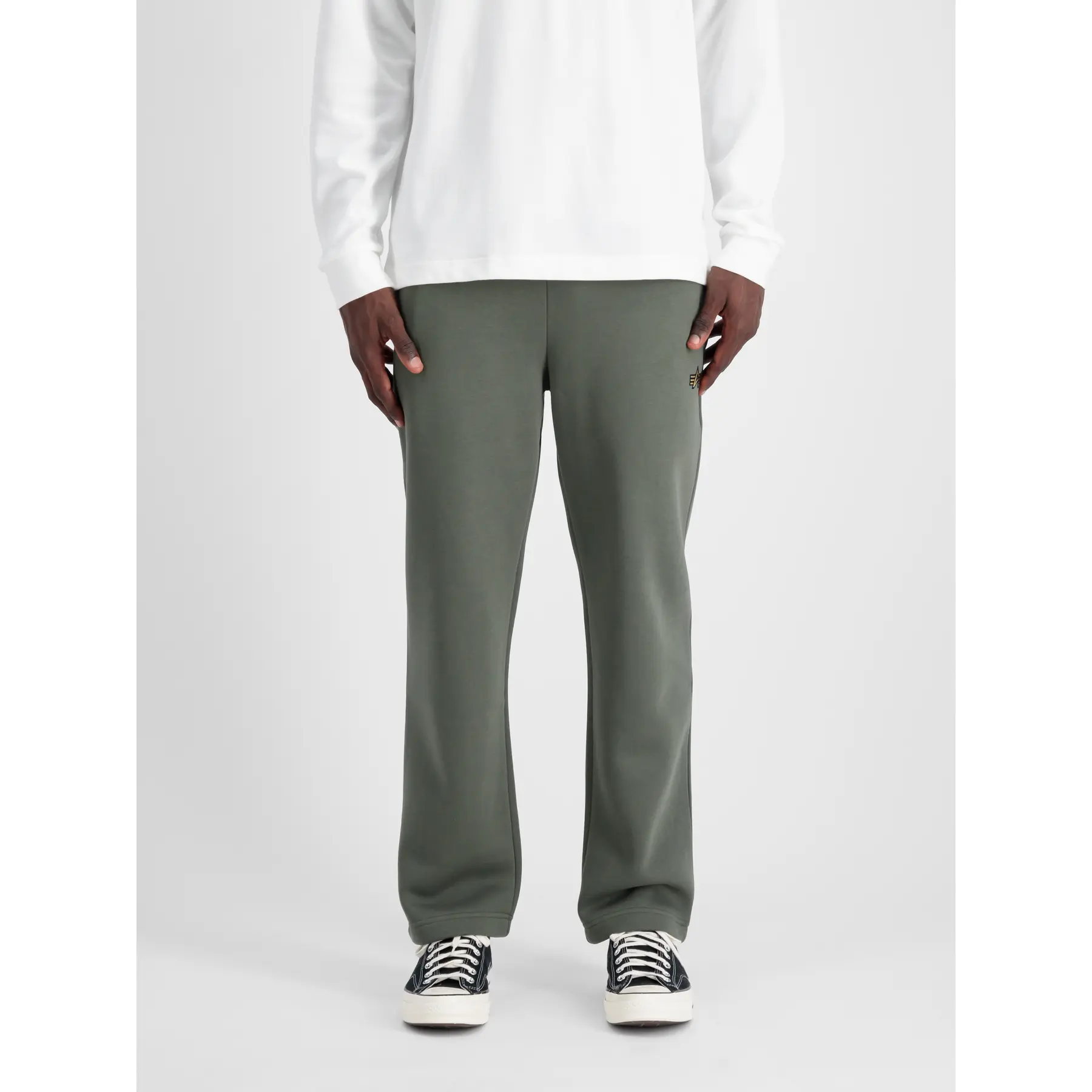 Jogginghose mit kleinem Logo Alpha Industries 3D