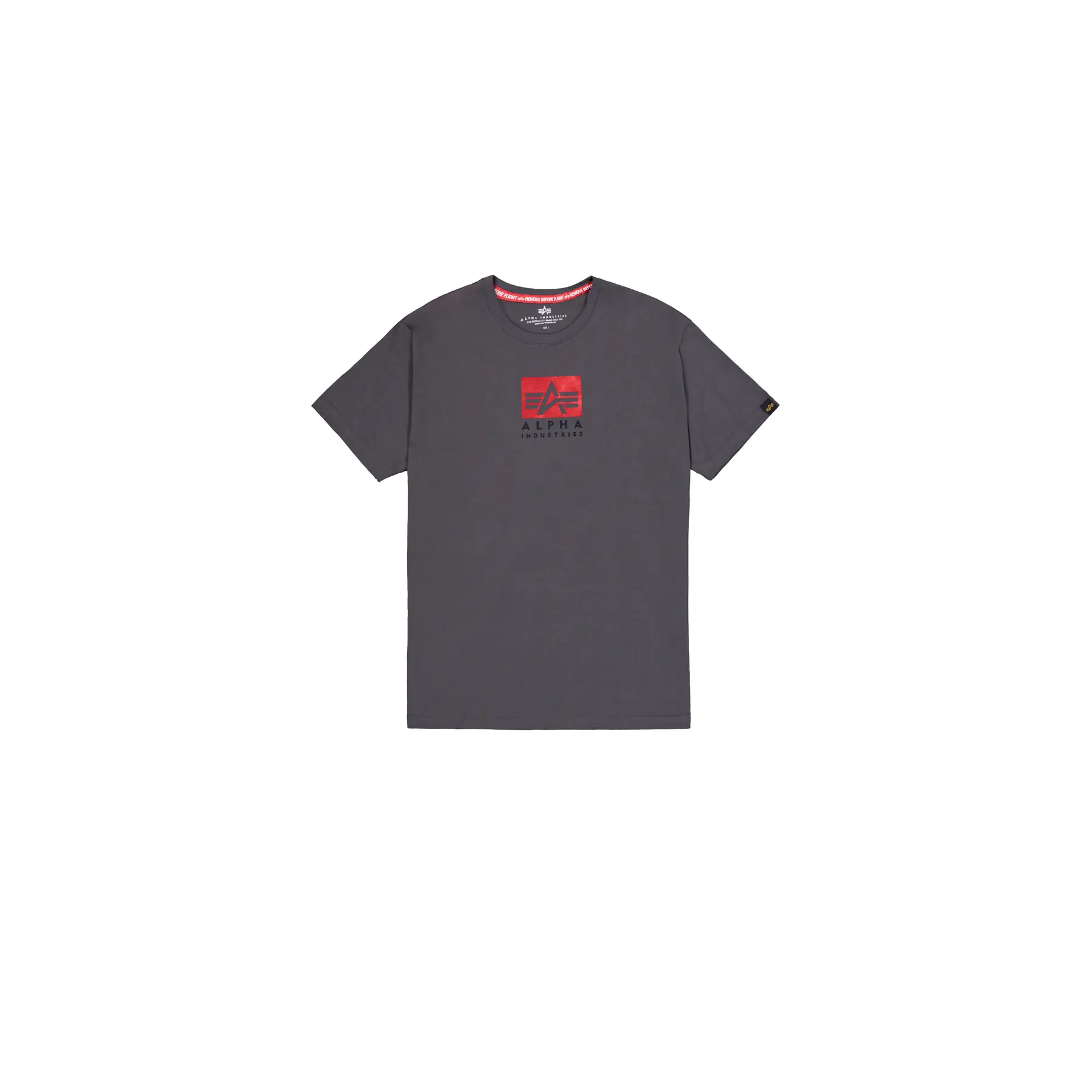 T-shirt in satin Alpha Industries