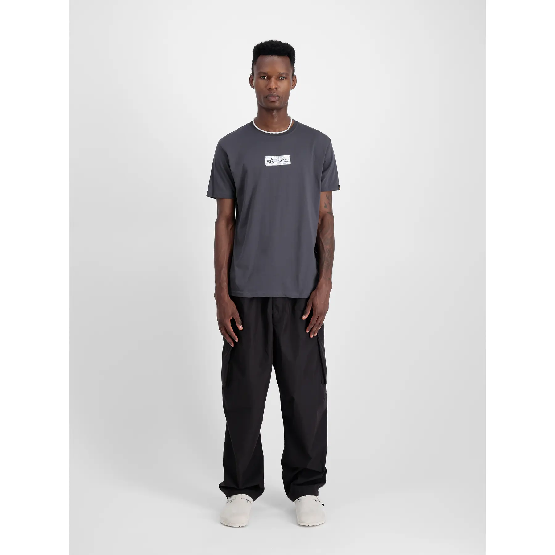 T-shirt Alpha Industries Metal Plate