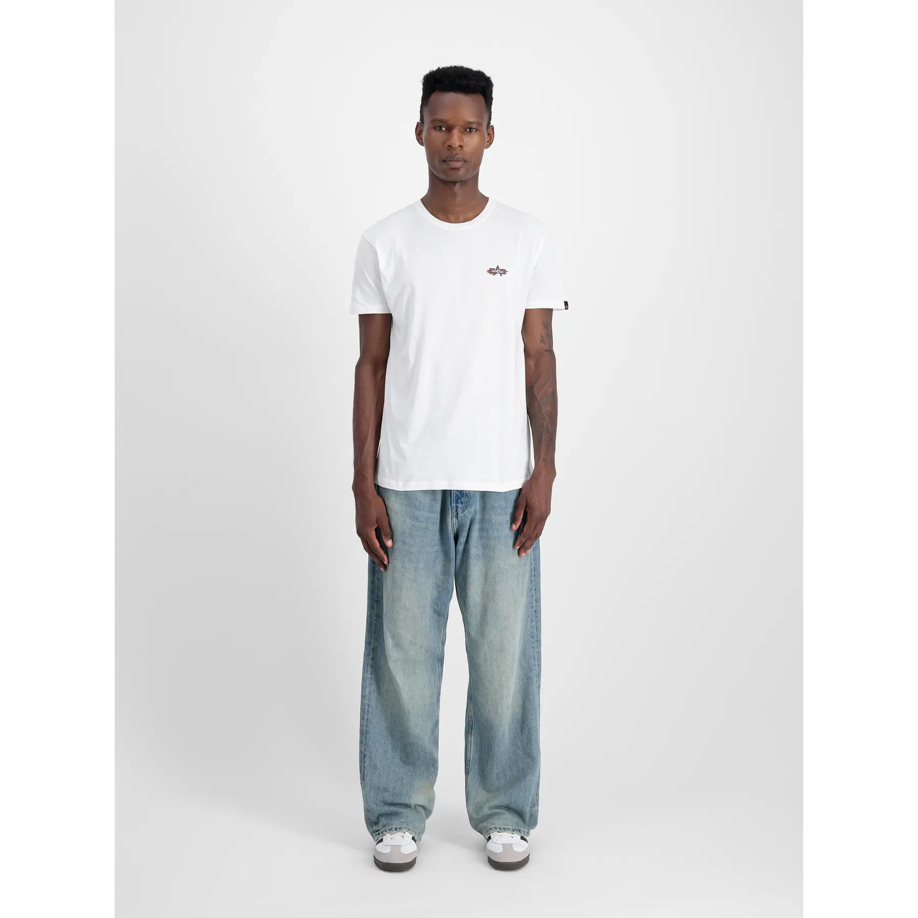 T-Shirt Alpha Industries Signature Puff Print BP