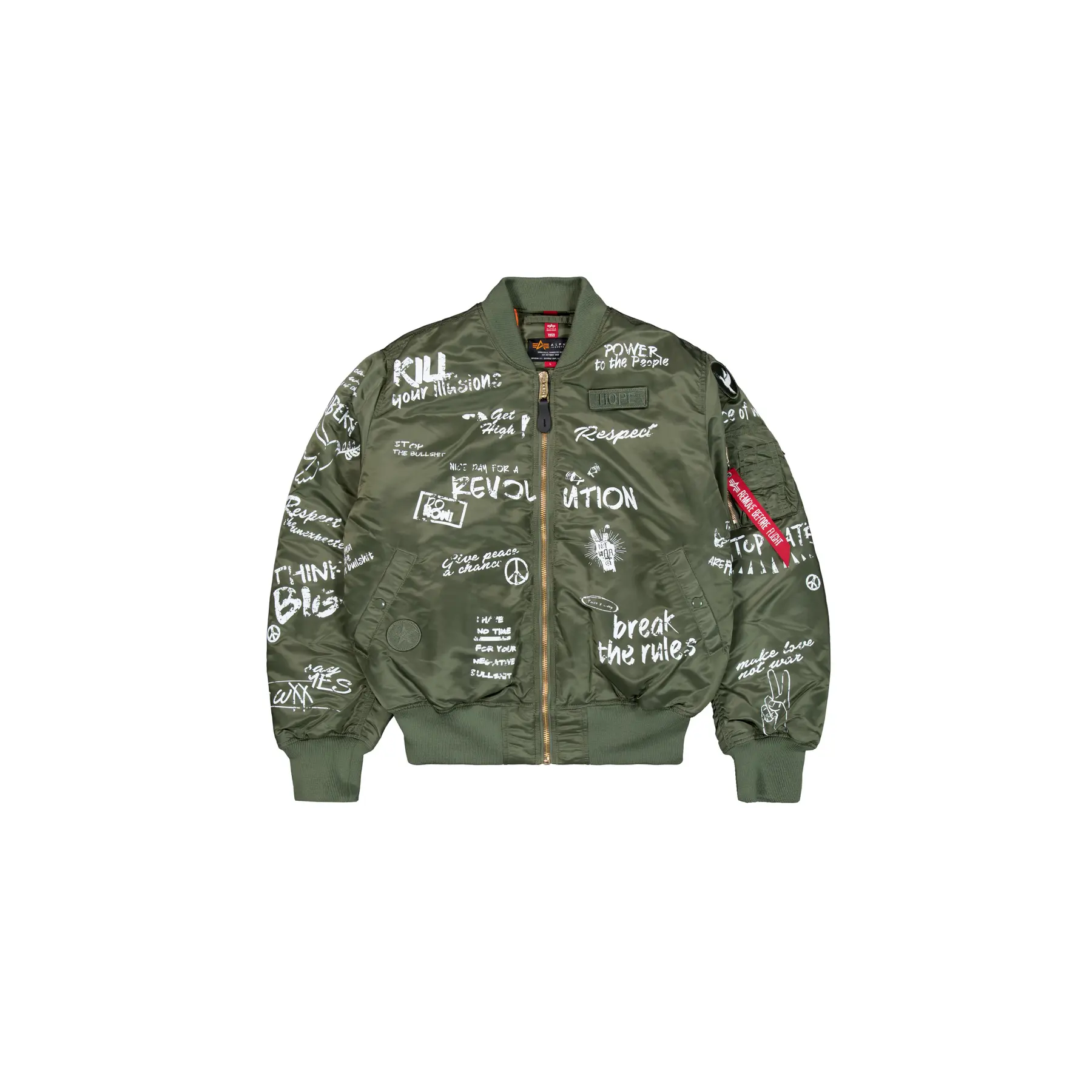Jacke Alpha Industries MA-1 Peace