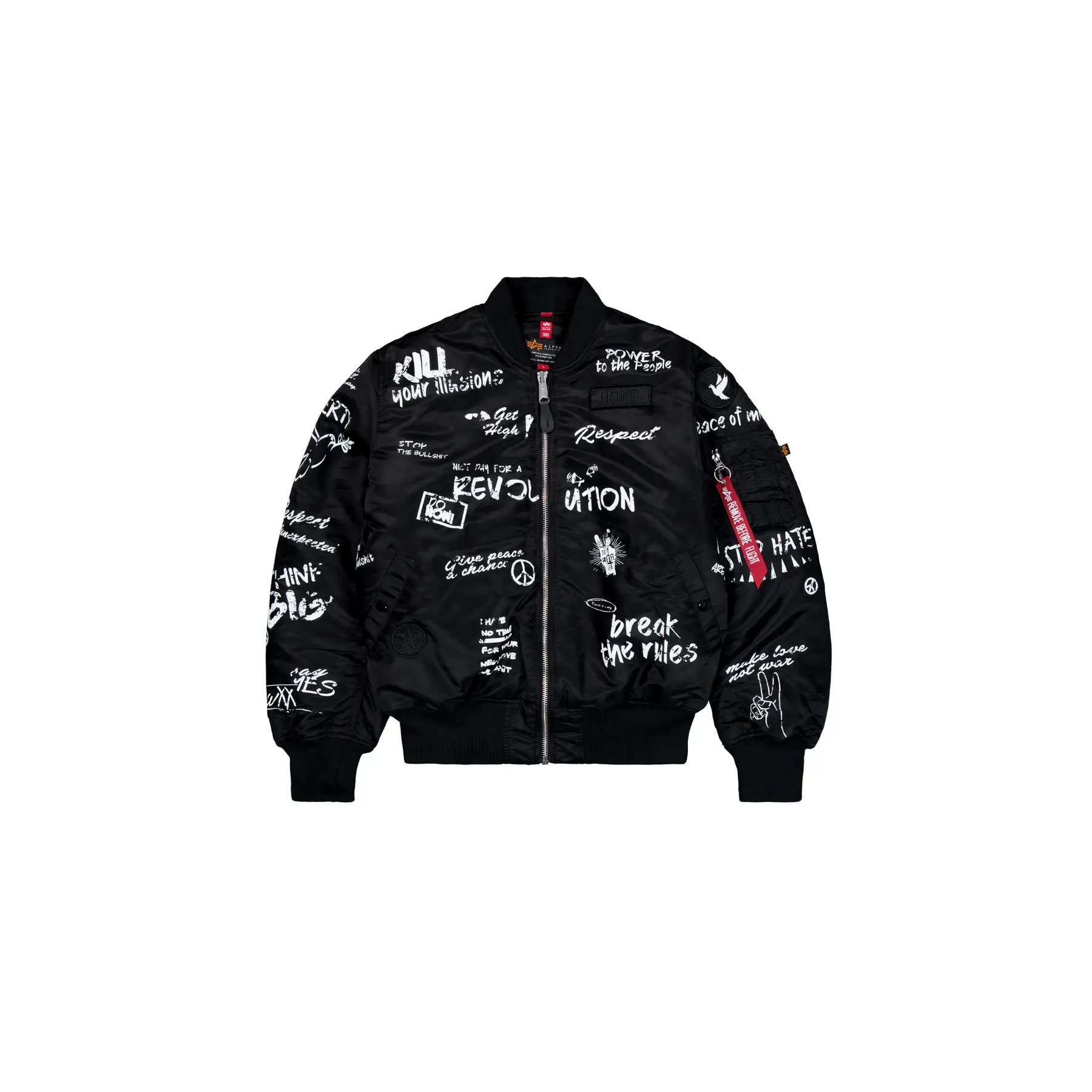 Jacke Alpha Industries MA-1 Peace