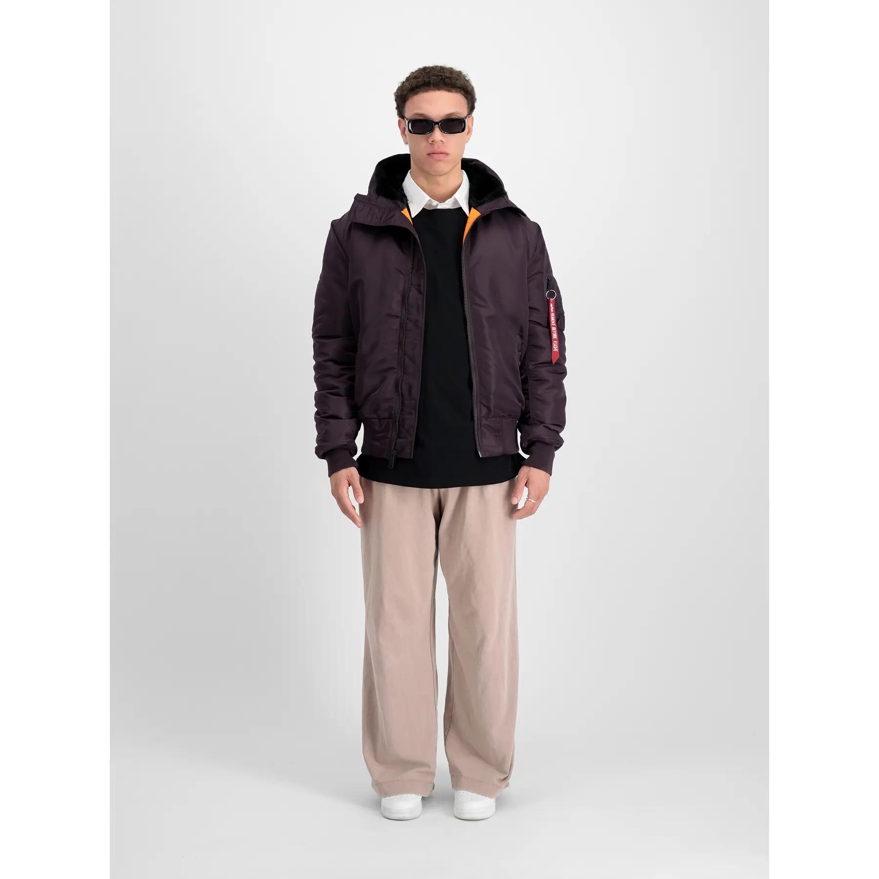 Giacca con cappuccio Alpha Industries MA-1