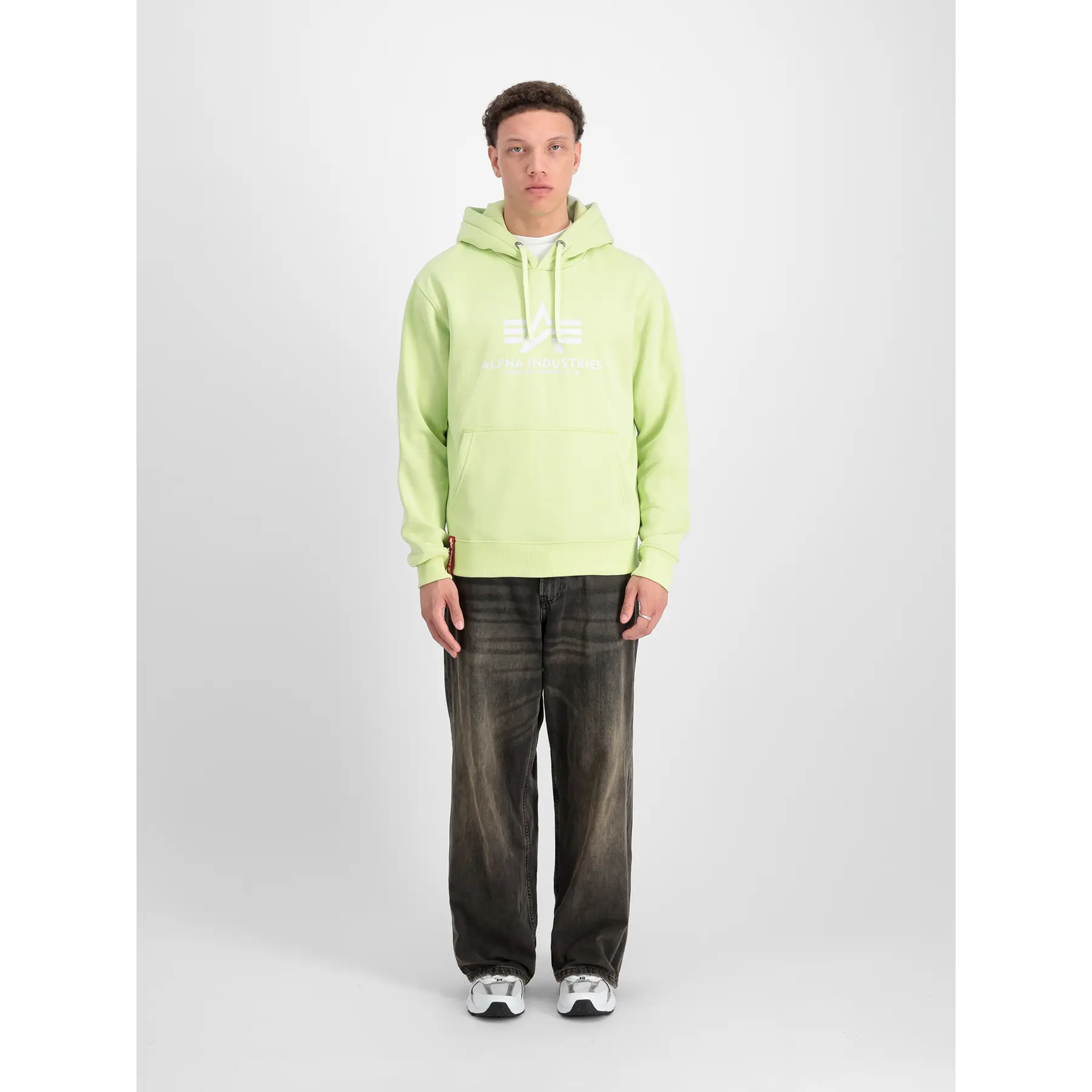 Felpa con cappuccio Alpha Industries Basic