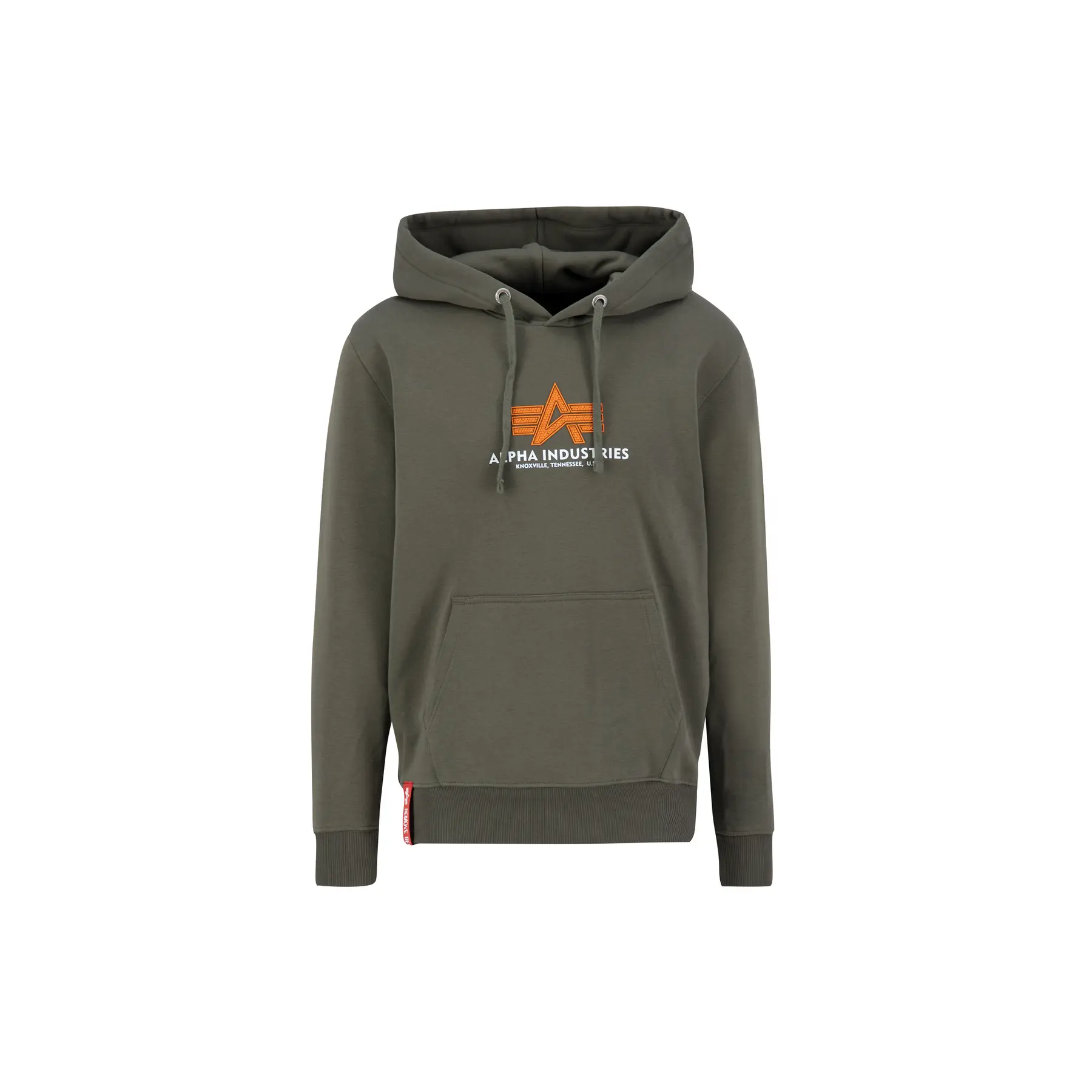 Felpa con cappuccio Alpha Industries Basic Rubber