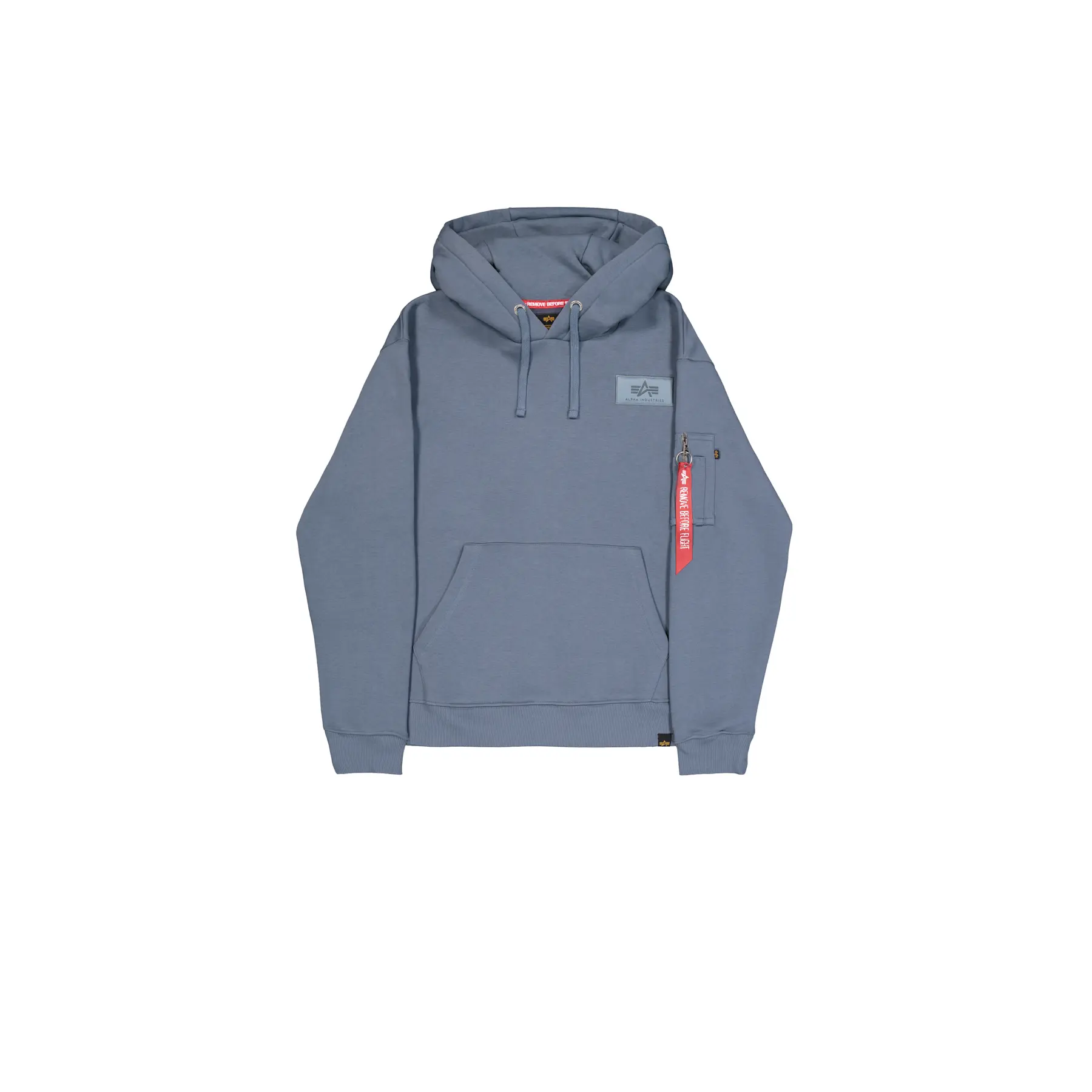 Bedruckter Kapuzenpullover hinten Alpha Industries