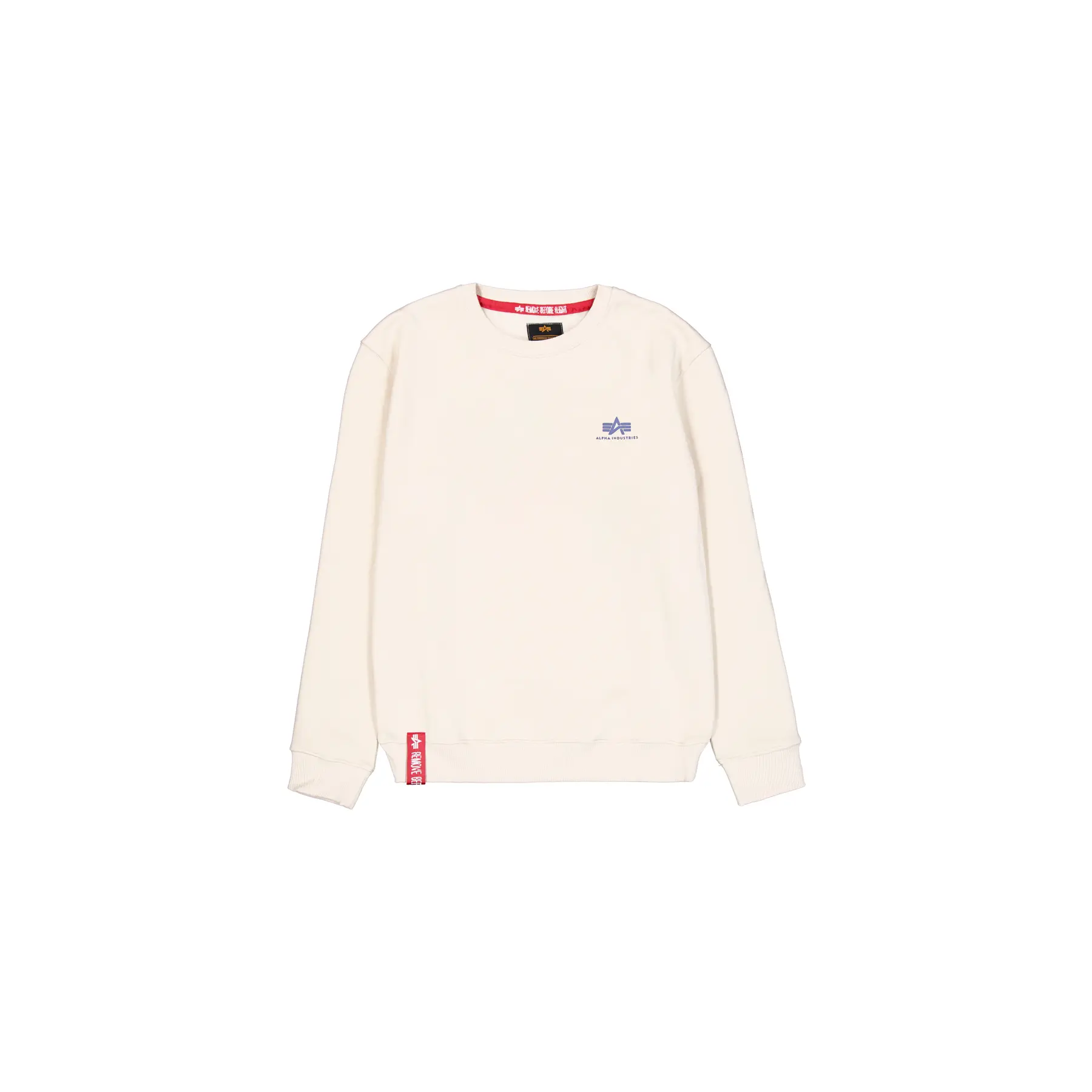 Felpa con piccolo logo Alpha Industries Basic