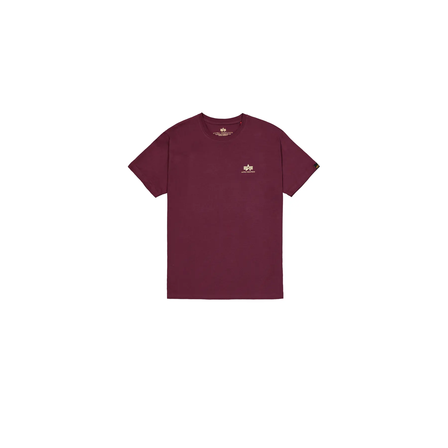 T-shirt con logo piccolo Alpha Industries Basic