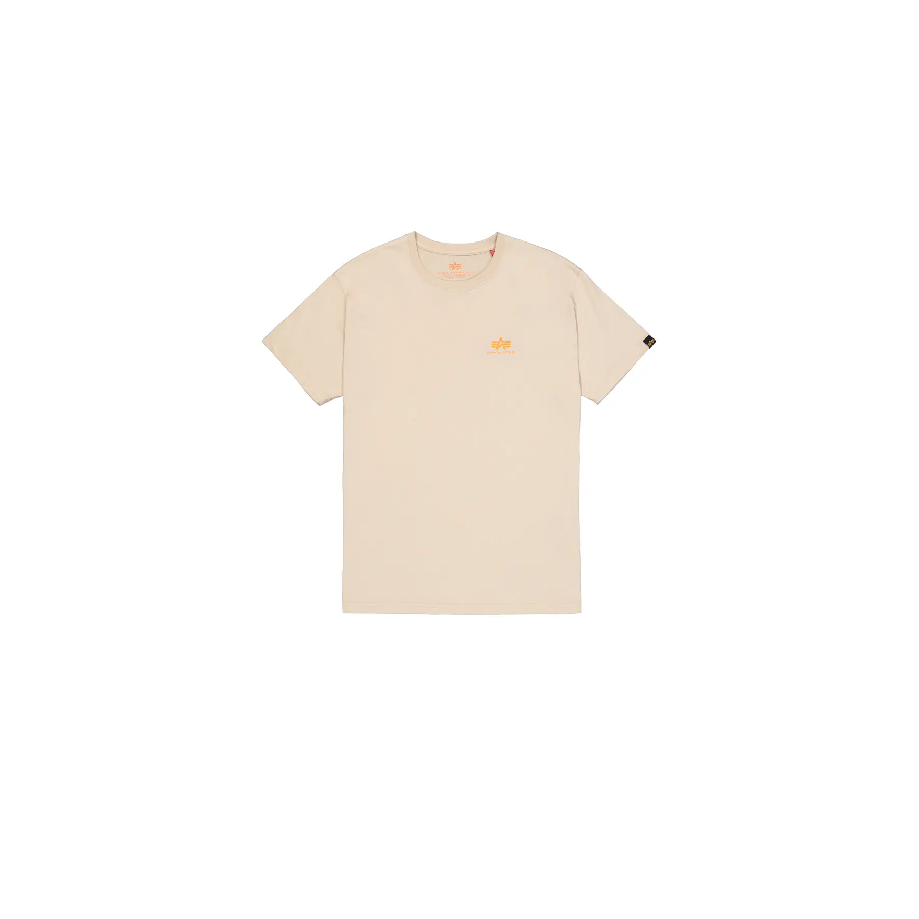 T-shirt con logo piccolo Alpha Industries Basic