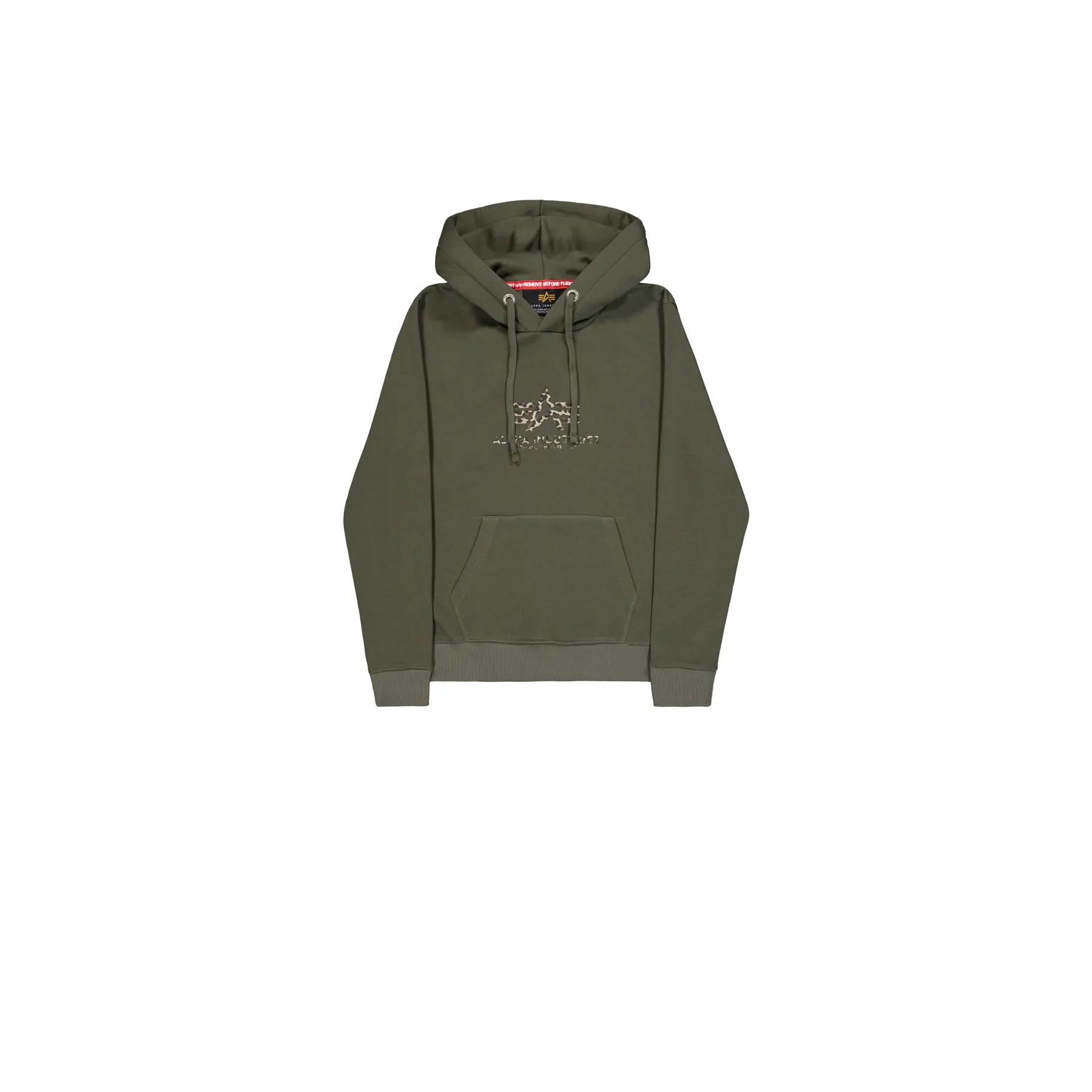 Felpa con cappuccio da donna Alpha Industries Basic Leo Big Logo