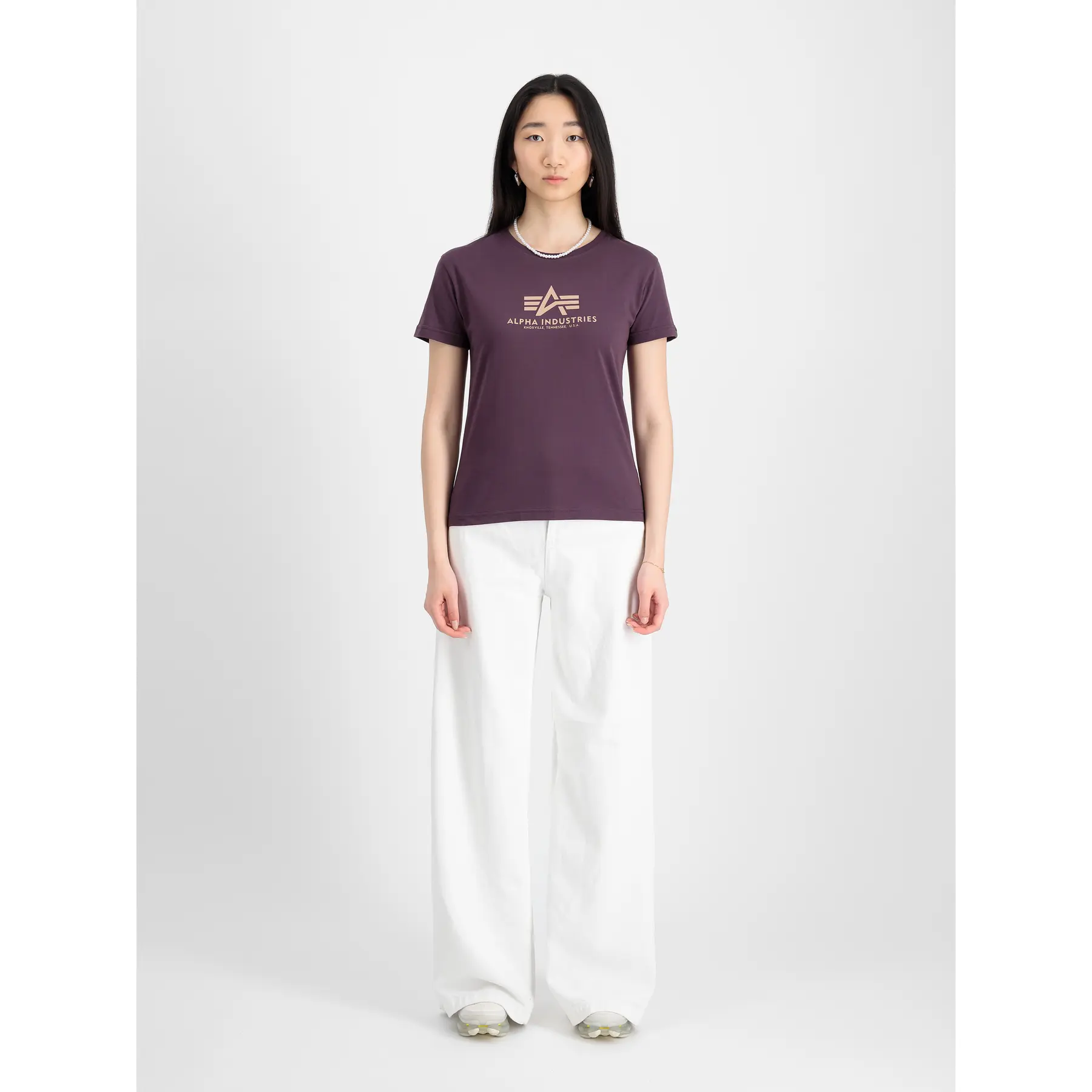 Maglietta donna Alpha Industries New Basic
