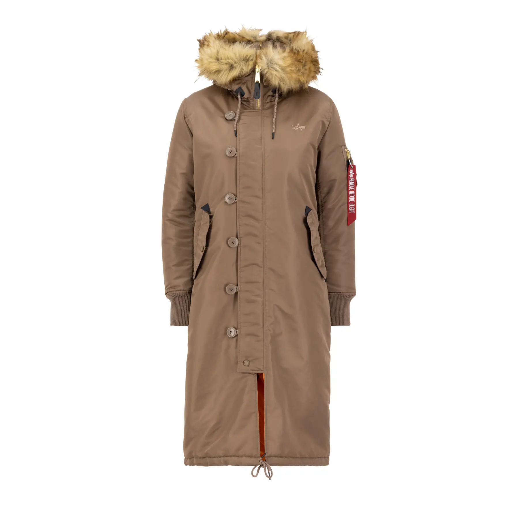 Parka Damen Alpha Industries Long Fishtail