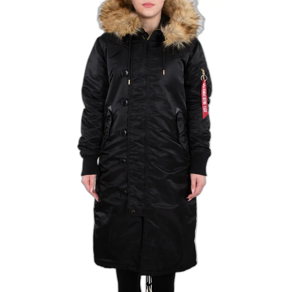 Parka Damen Alpha Industries Long Fishtail