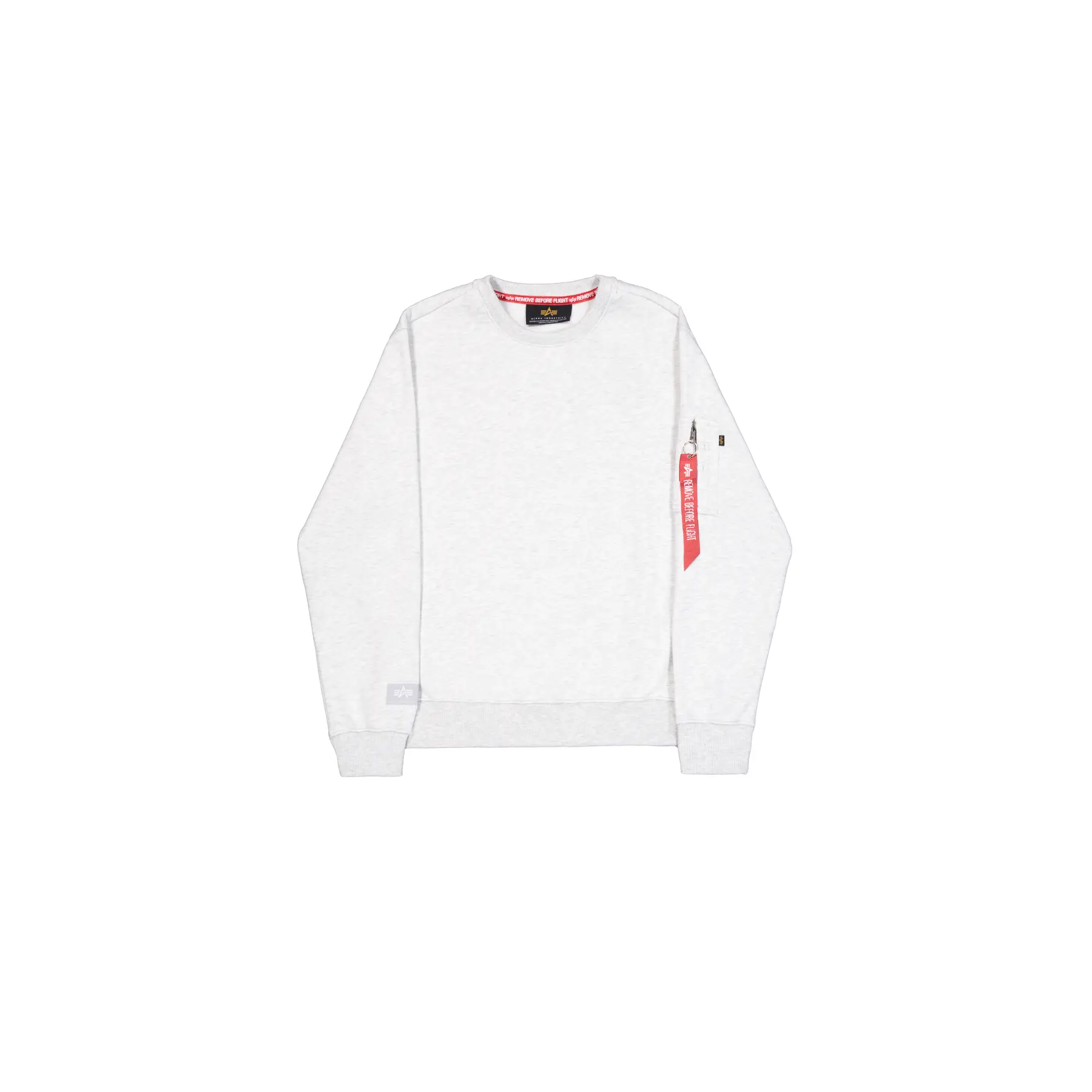 Felpa Alpha Industries Label Back Print