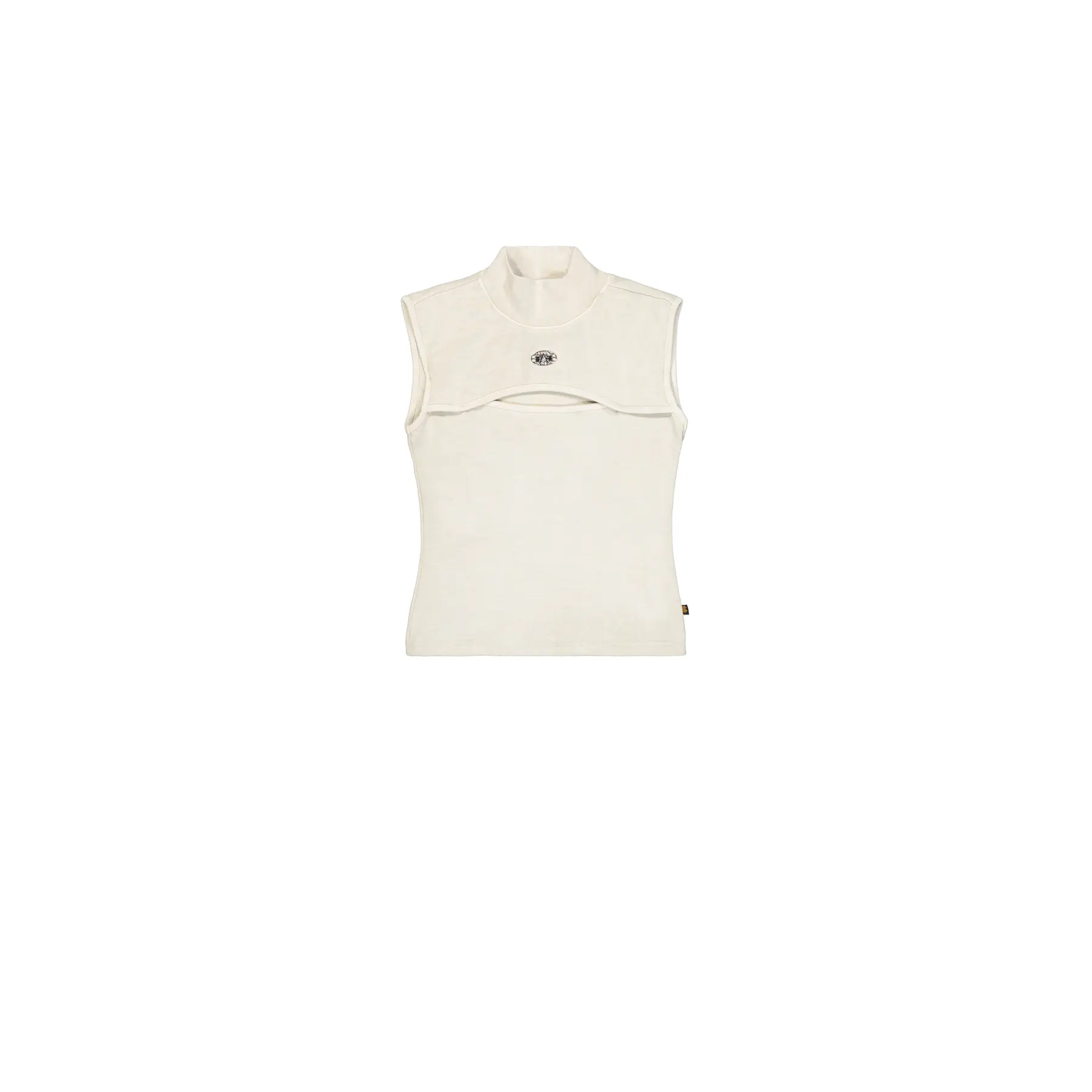 T-shirt da donna senza maniche Alpha Industries World Cut Out