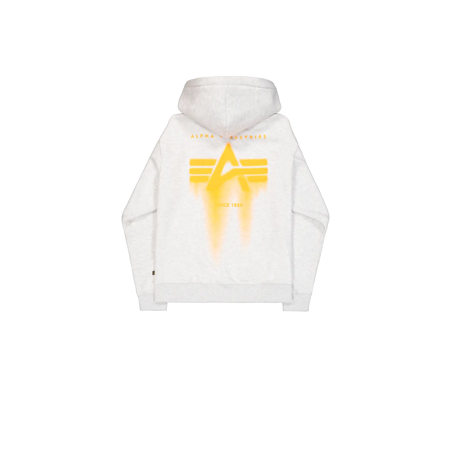 Felpa con cappuccio stampata Alpha Industries Spray