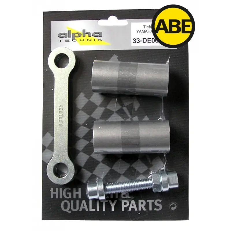Tieferlegungssatz Alpha Technik Yamaha DT125R/X, Typ DE06