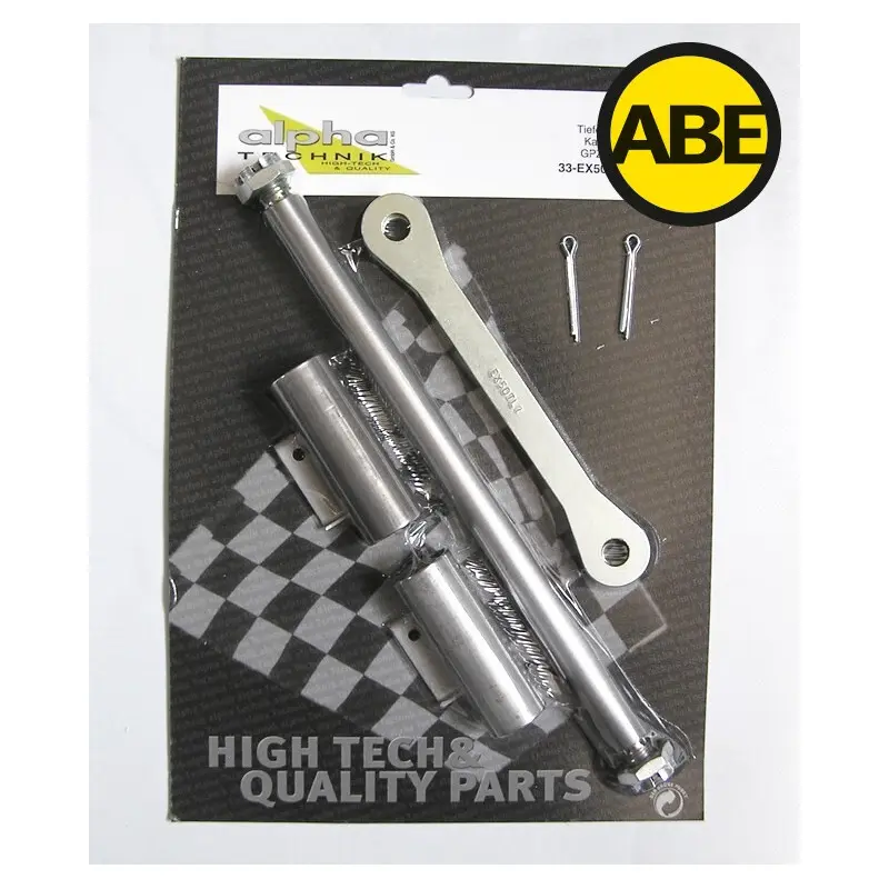 Tieferlegungssatz Alpha Technik Kawasaki GPZ500S, EX500D