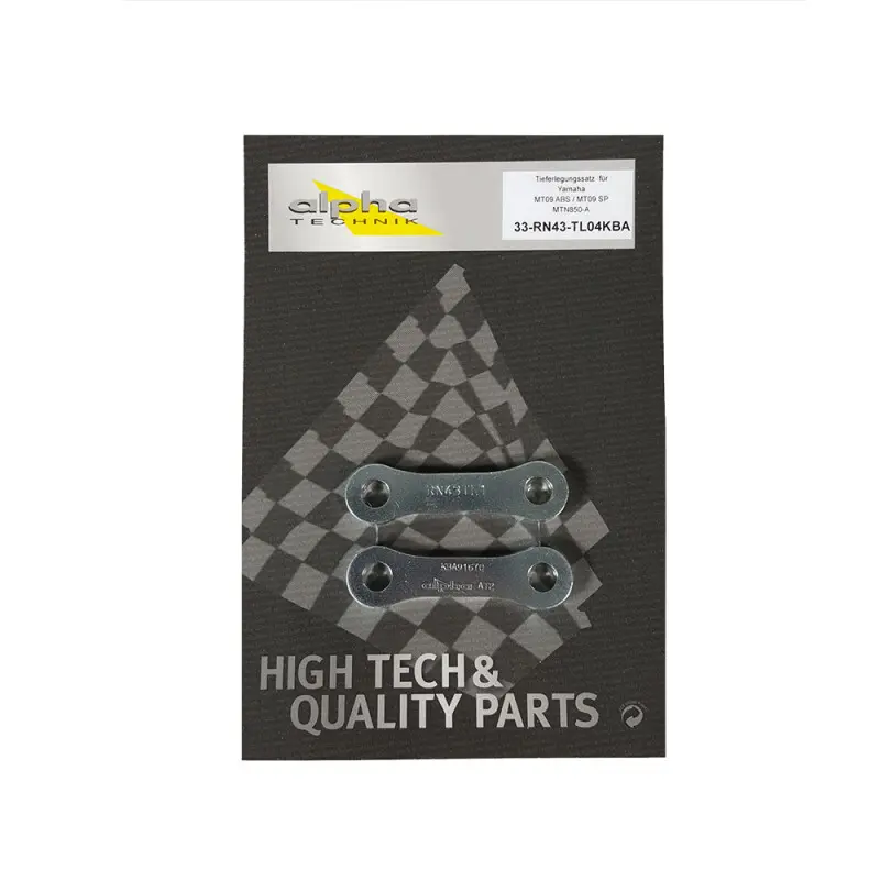 Tieferlegungssatz Alpha Technik Yamaha MT09 ABS/MT09SP/MTN850-A