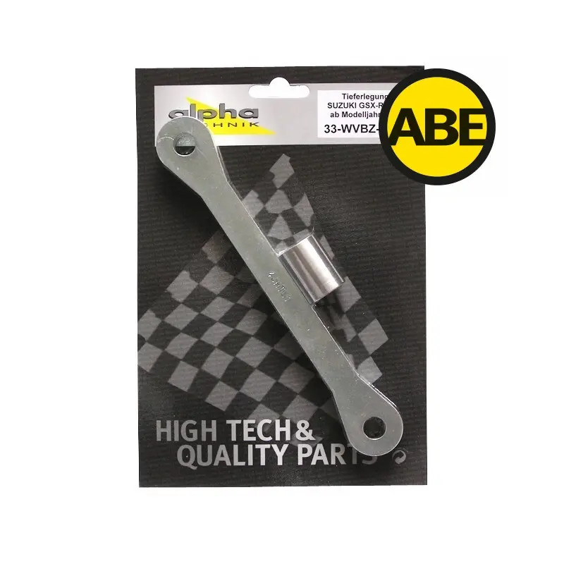 Tieferlegungssatz Alpha Technik Suzuki GSXR1000, WVBZ - Farbe: Silber