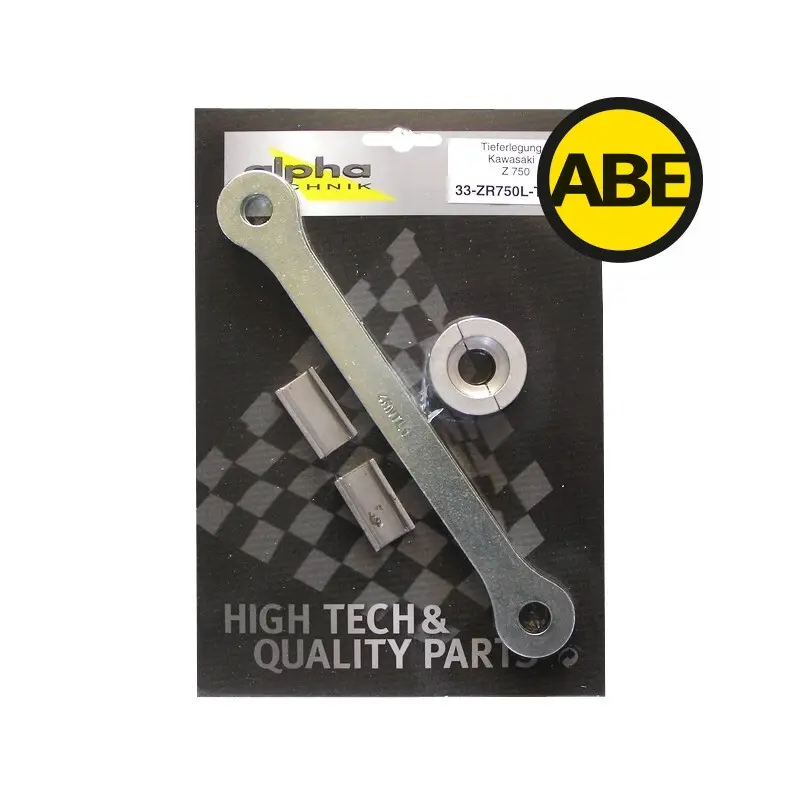 Tieferlegungssatz Alpha Technik Kawasaki Z750, ZR750L