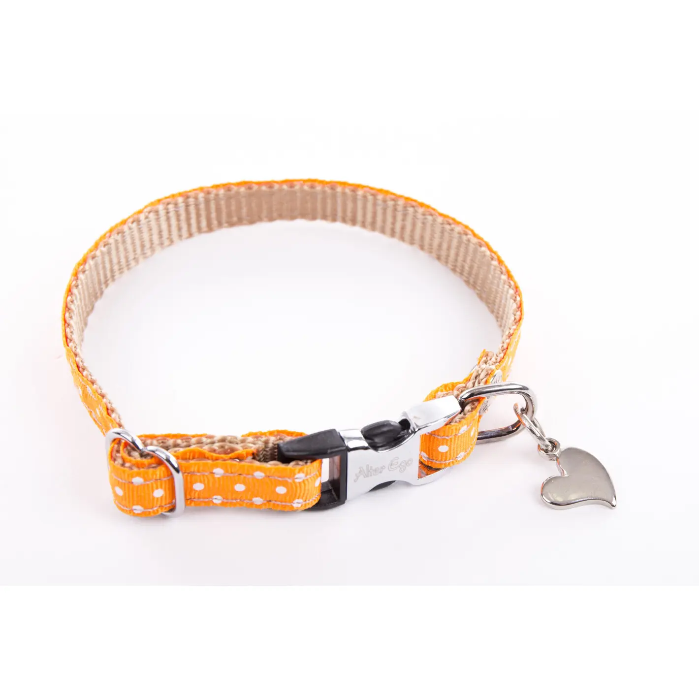 Spotty dog collar Alter Ego XS