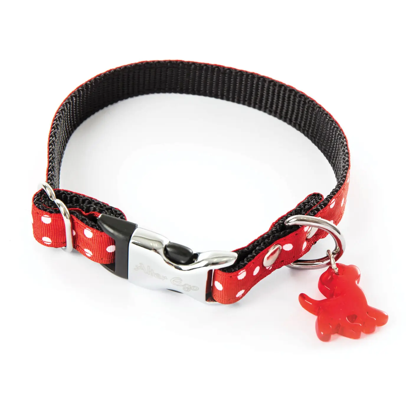 Spotty dog collar Alter Ego S