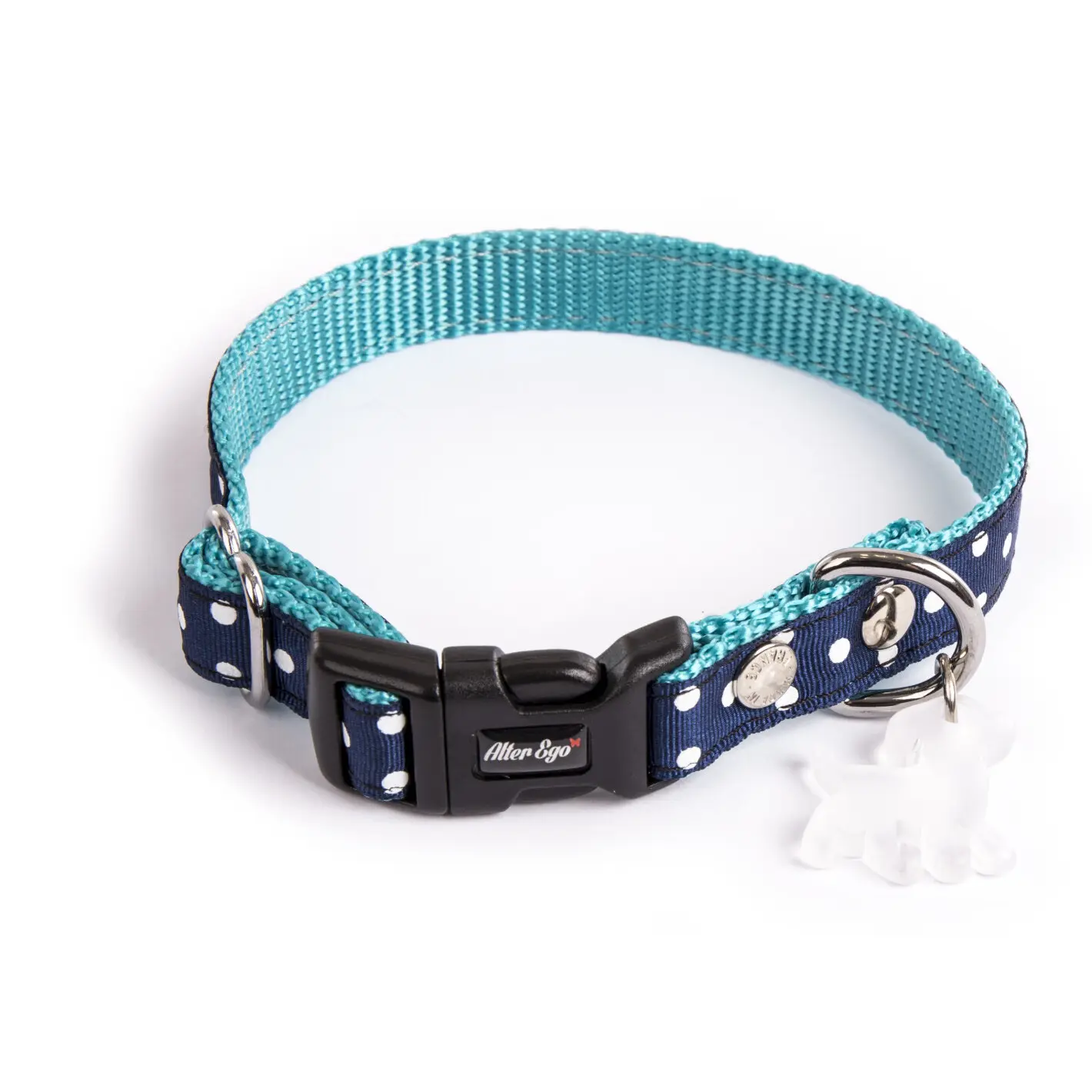 Spotty dog collar Alter Ego S