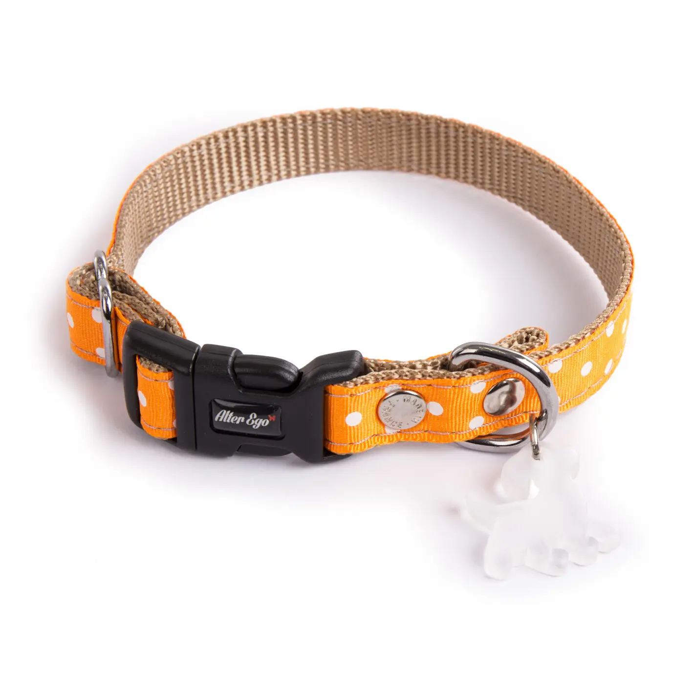 Spotty dog collar Alter Ego S