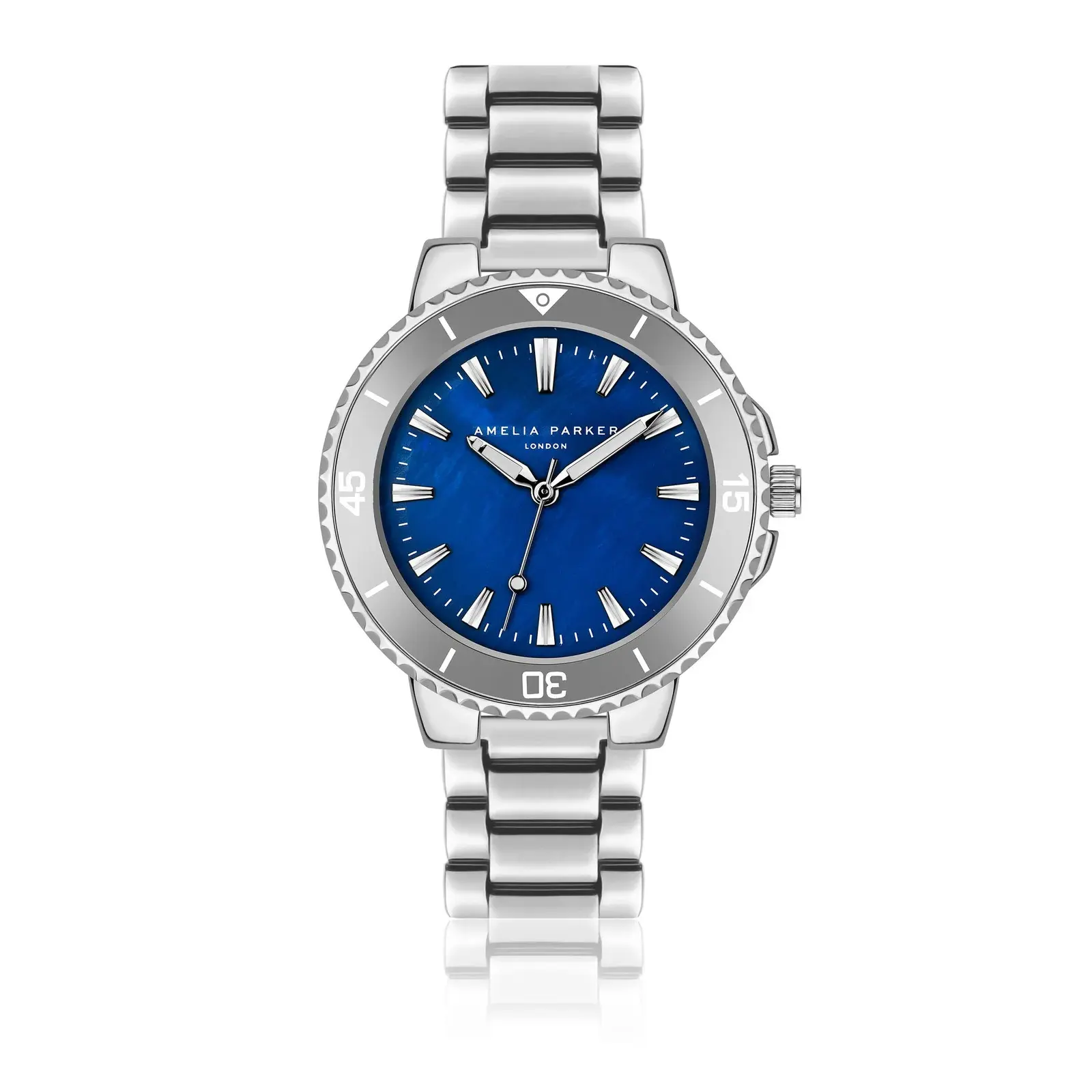 Amelia Parker Women's Gris Watch Aquelle Link