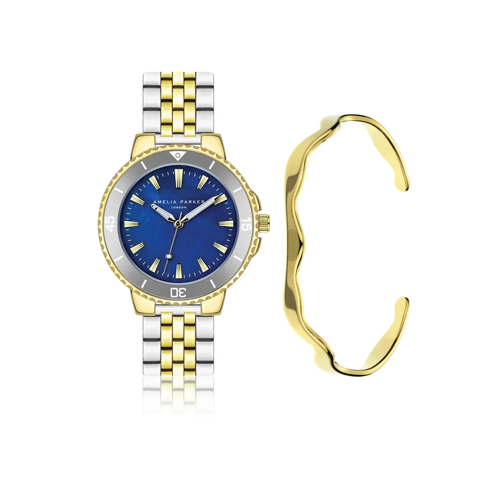Damenarmbanduhr Amelia Parker Orcena Link