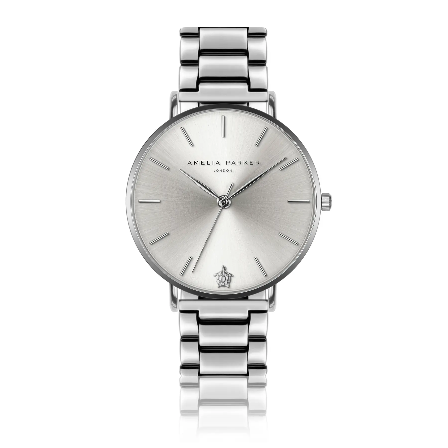 Damenuhr Amelia Parker Capsule Grey Link