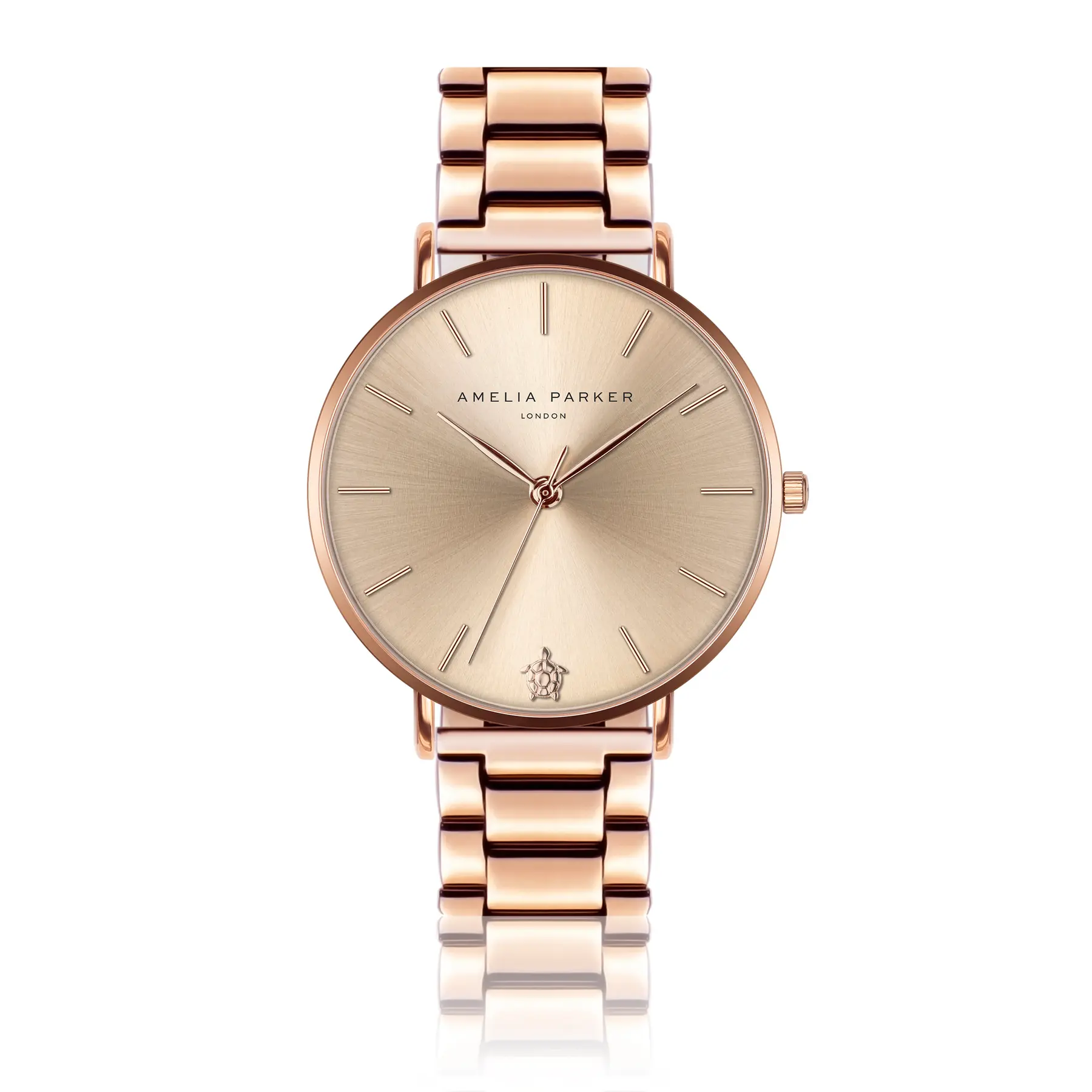 Amelia Parker Women's Golden Watch Gold Sky Link