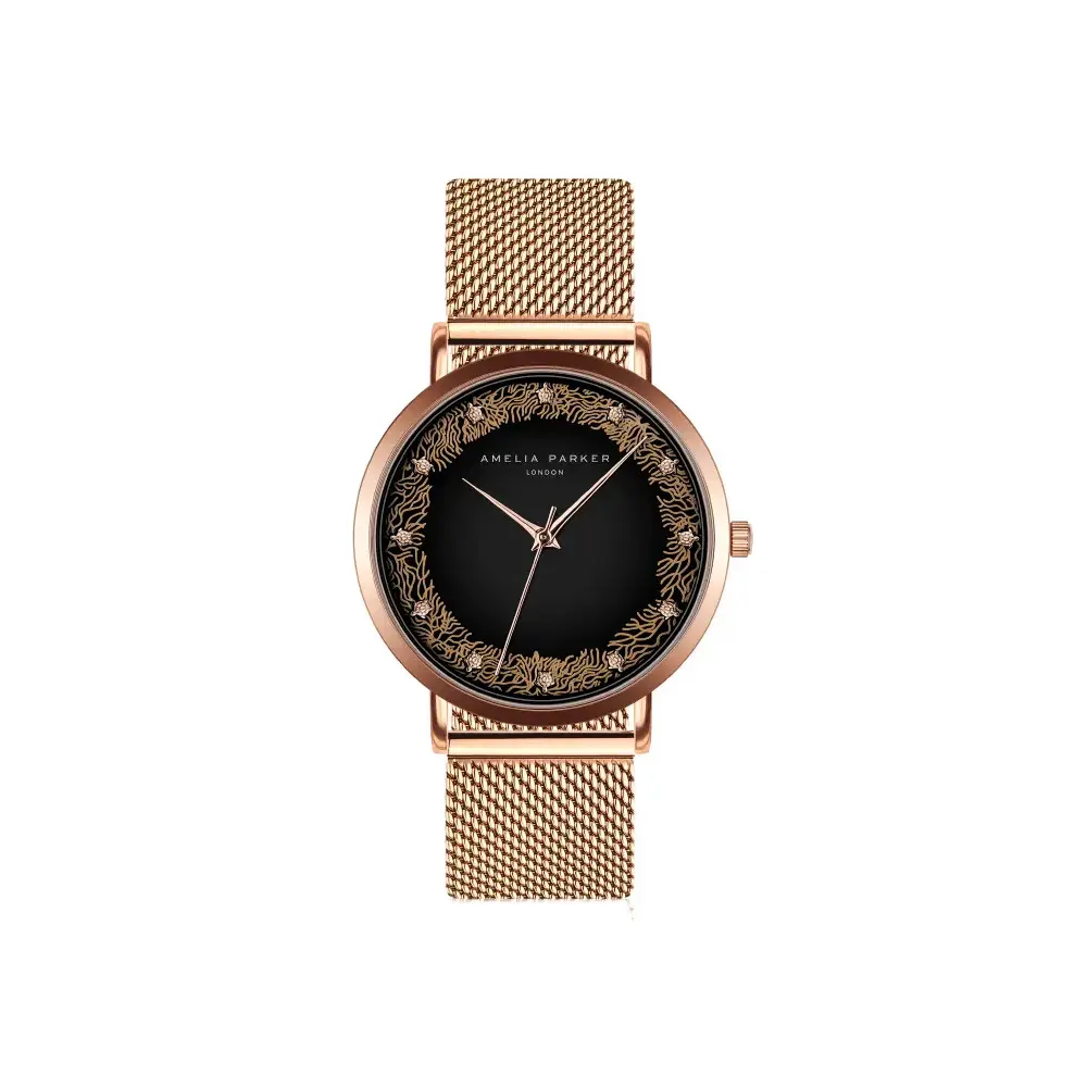 Damenuhr Amelia Parker Coral Mesh