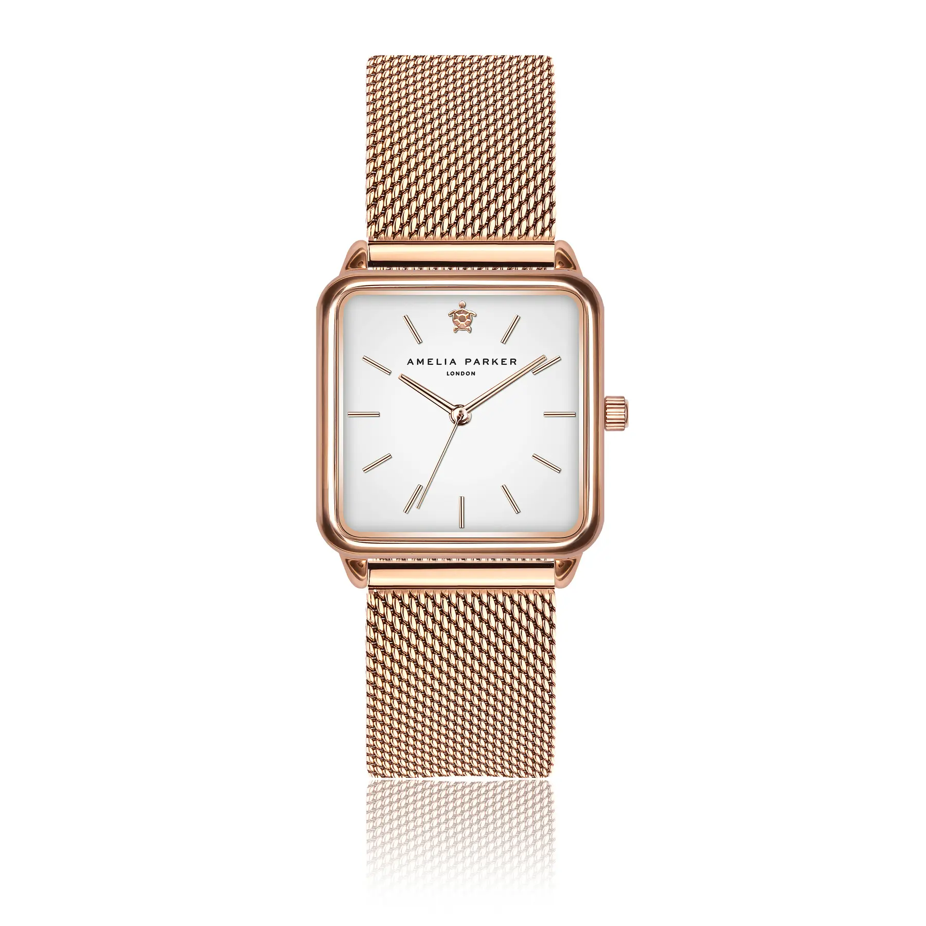 Amelia Parker Women's Golden Watch Bay Mesh