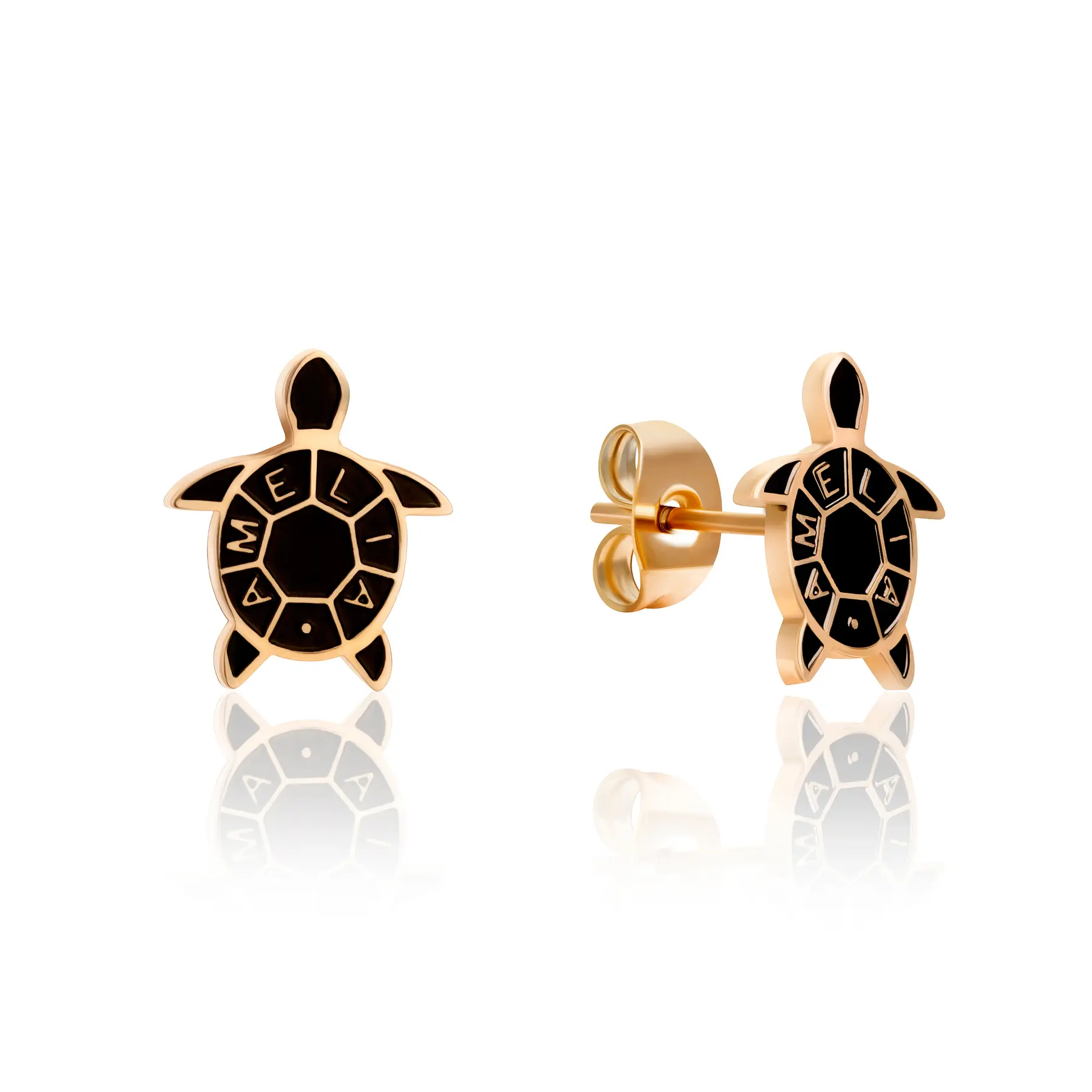Amelia Parker Golden Earrings Woman Wisdom