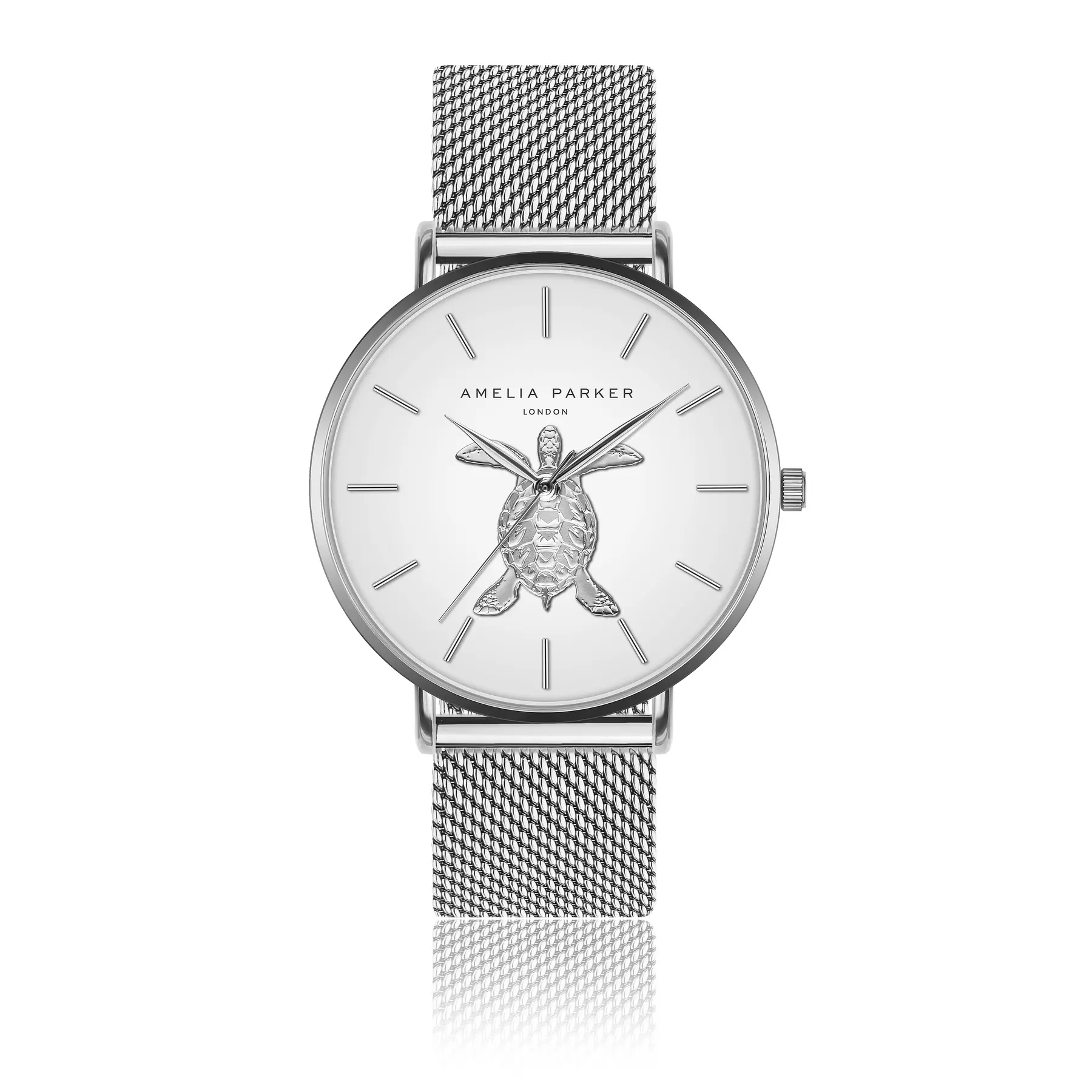 Women's watch Amelia Parker Sand Turtle Mesh