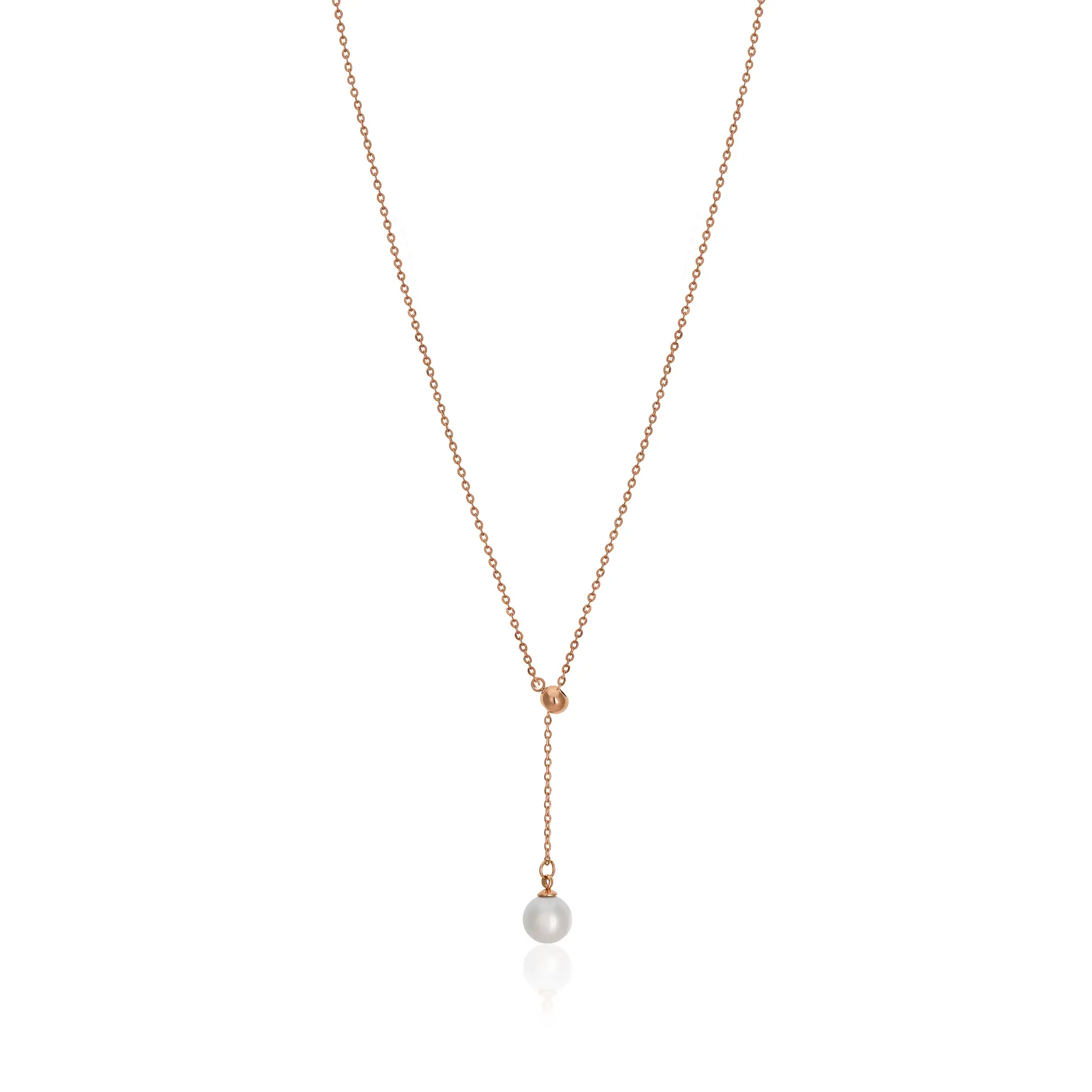 Amelia Parker Women's Golden Necklace Raindrop
