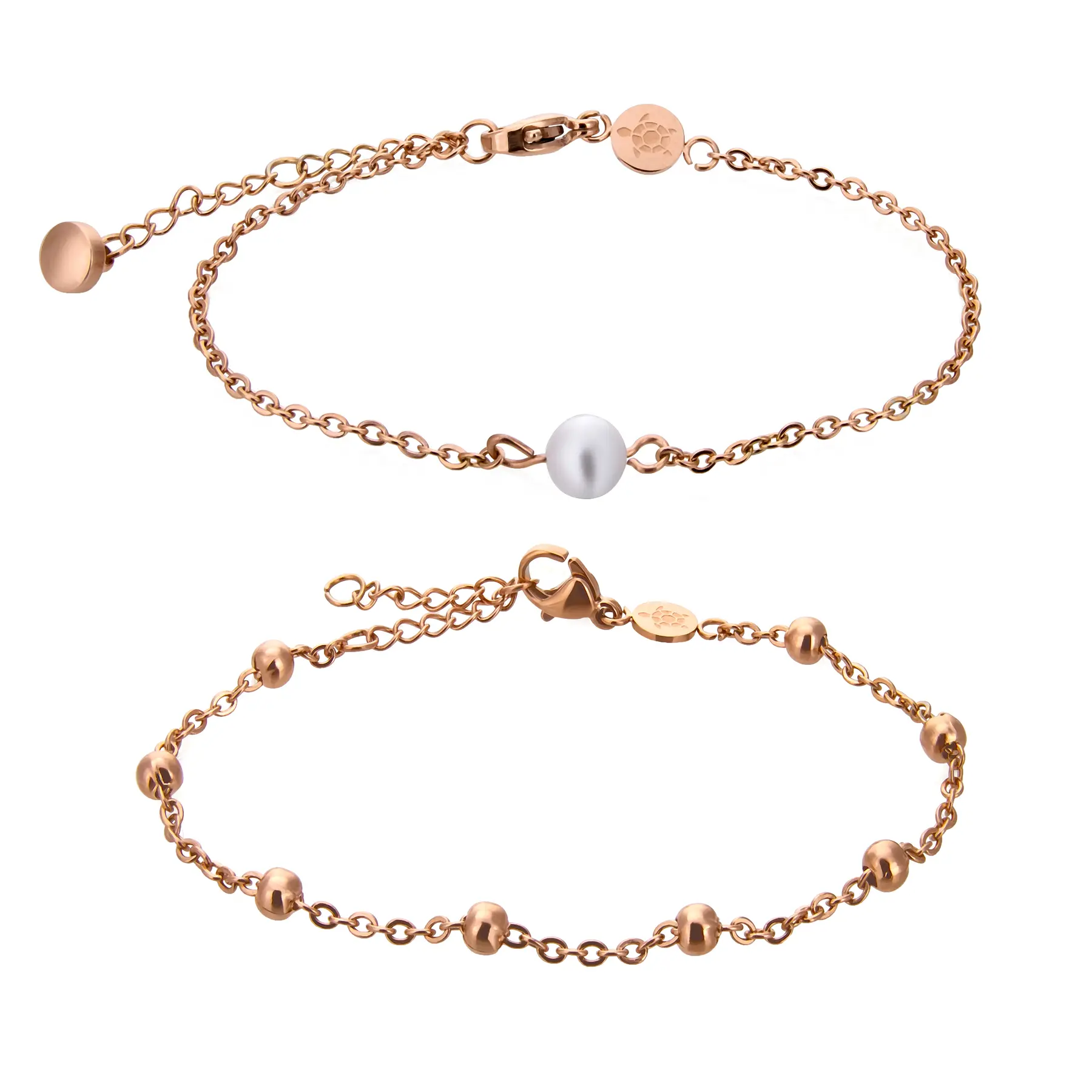 Set aus Halskette und Armband für Frauen Amelia Parker Azure