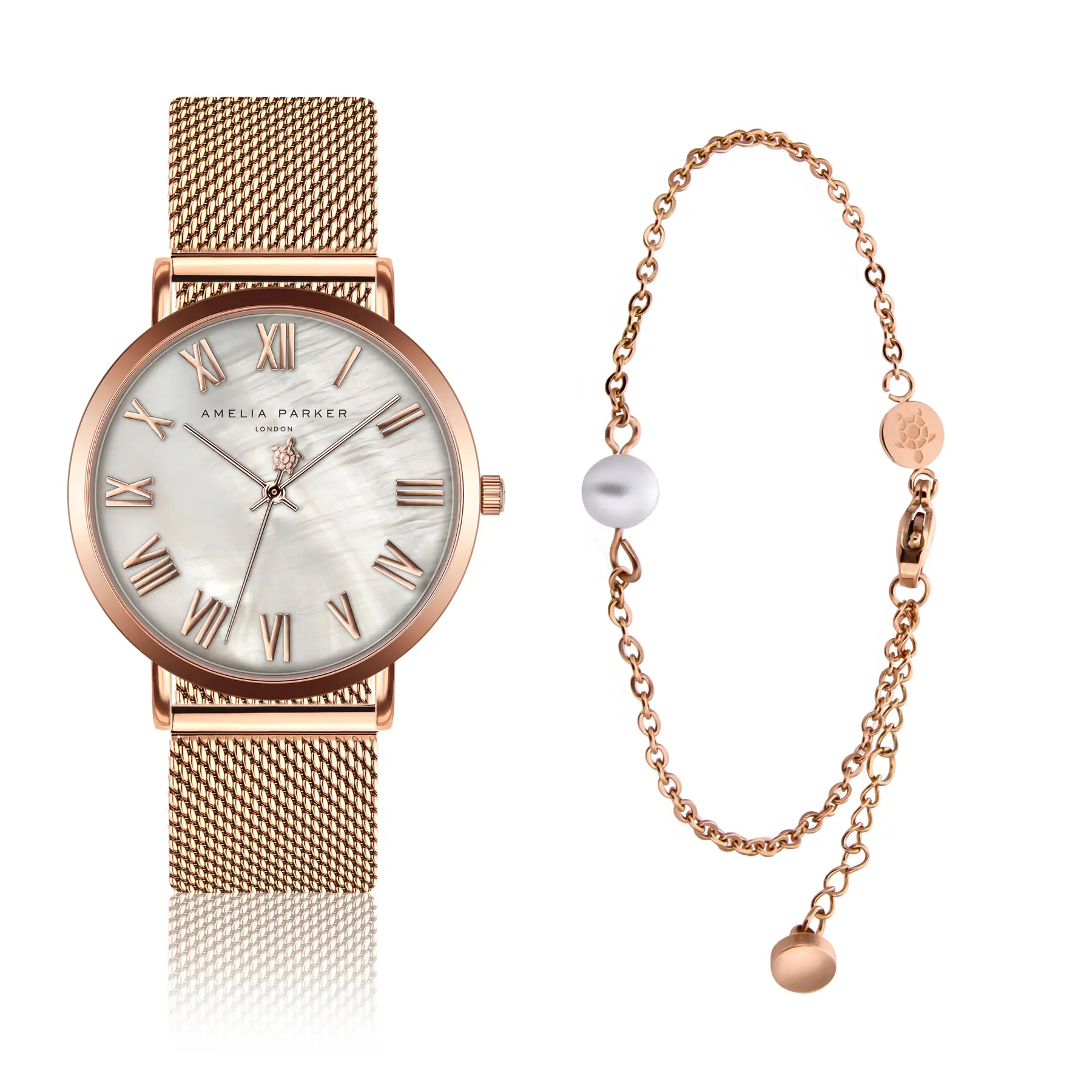 Damenuhr und Armband Amelia Parker Classique