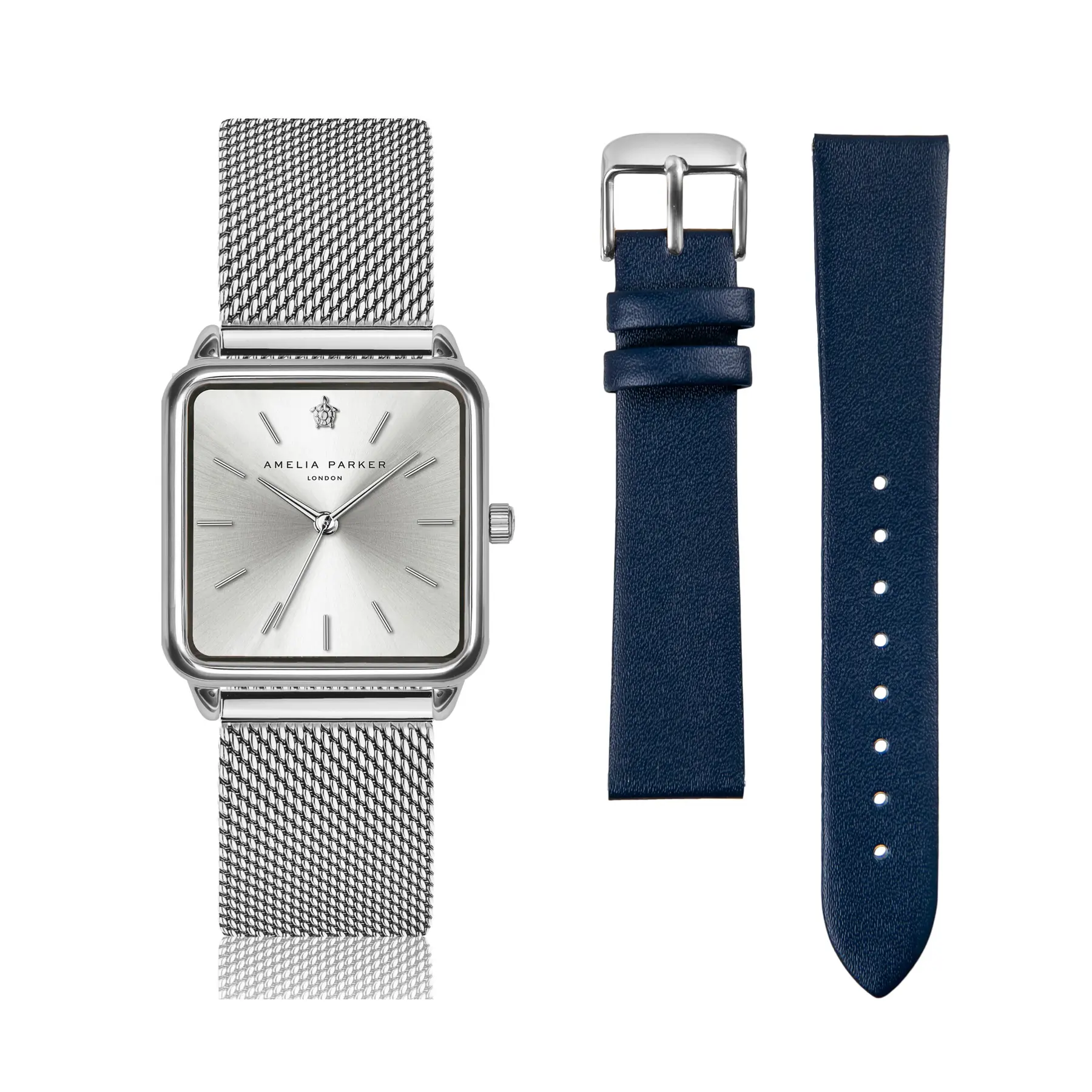 Damenuhr und Uhrenarmband Amelia Parker Plaza