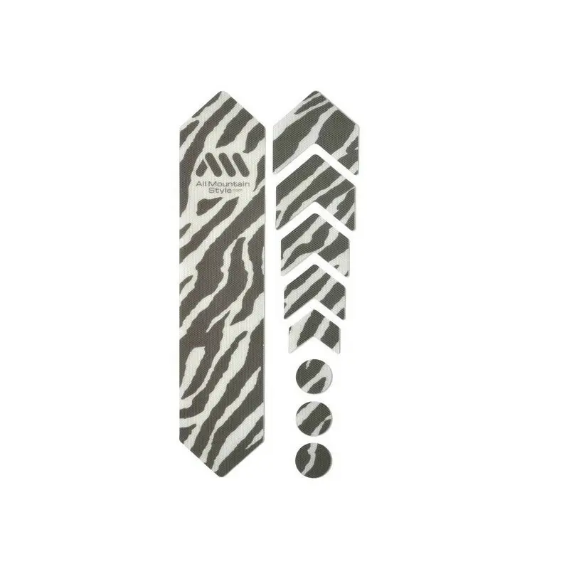 Rahmenschutzset All Mountain Style Basic Zebra (x9)
