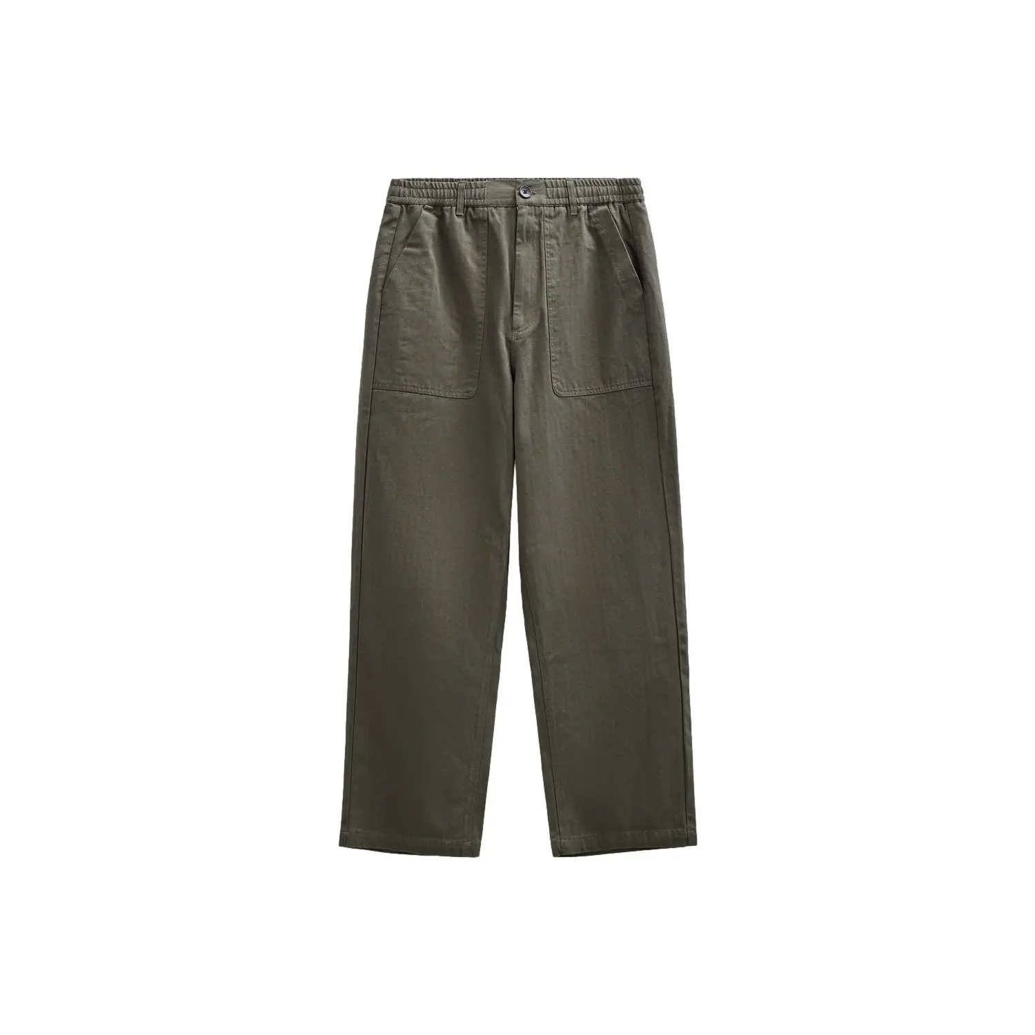 Pantalon Anerkjendt Jakob Herringbone Fatique