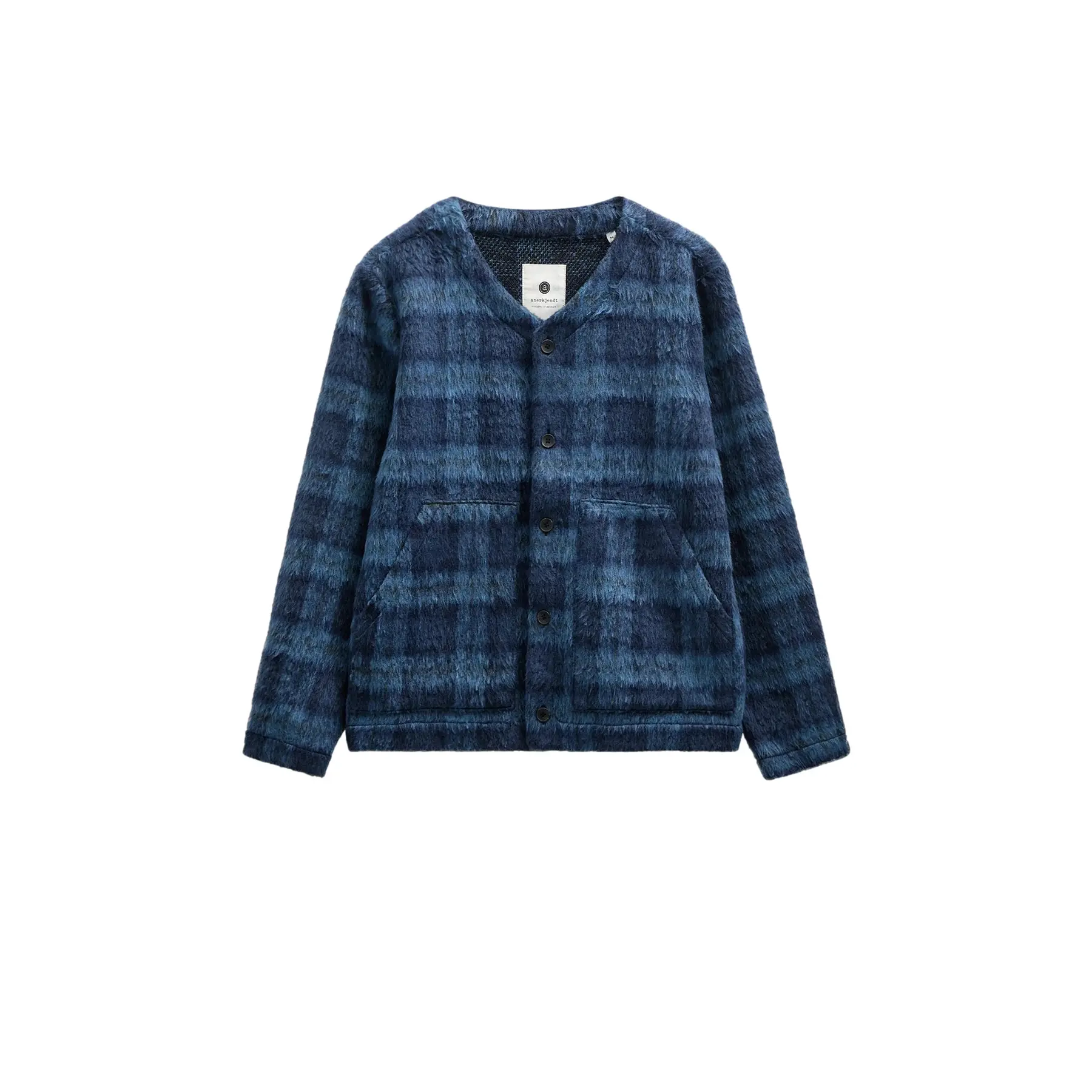 Camicia a quadri in twill spesso Anerkjendt Dan
