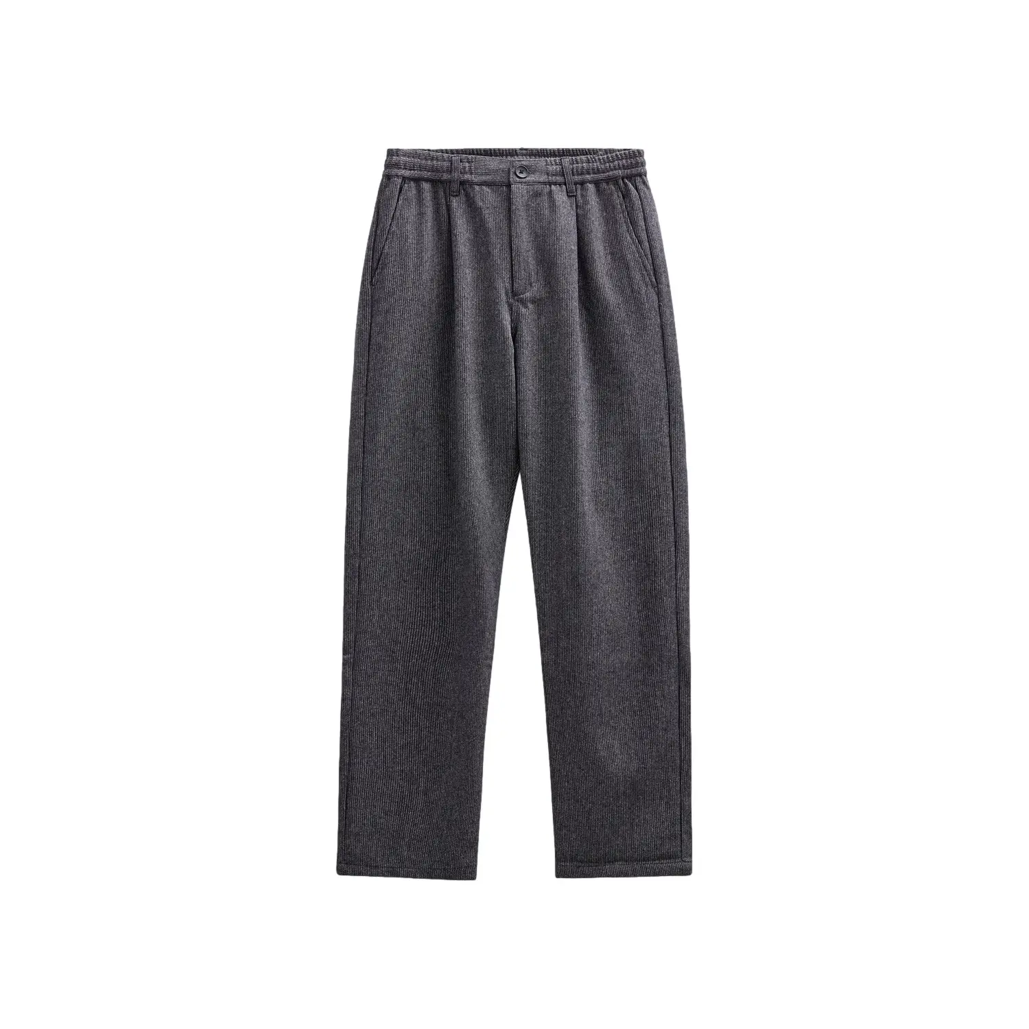 Plissierte Karottenhose aus kariertem Wollstoff Anerkjendt Jan