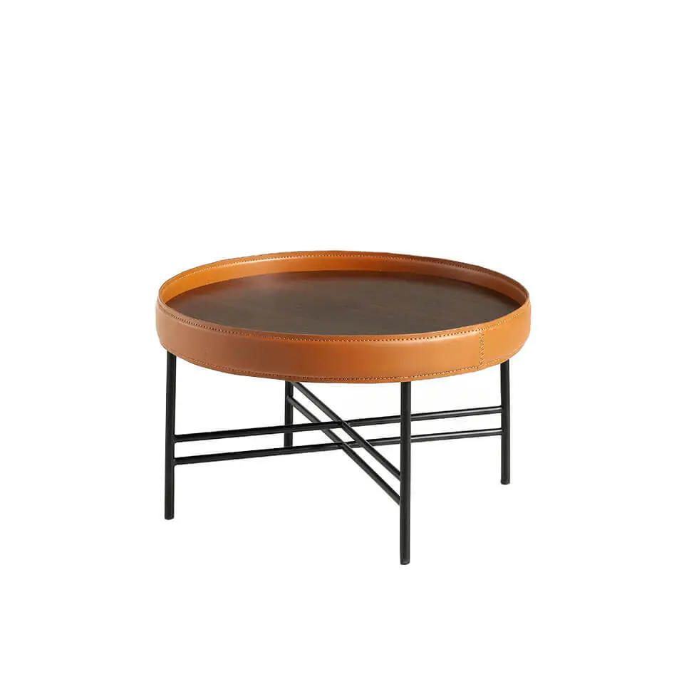 Table basse en bois et acier Angel Cerdà Table basse en bois et acier Angel Cerdà