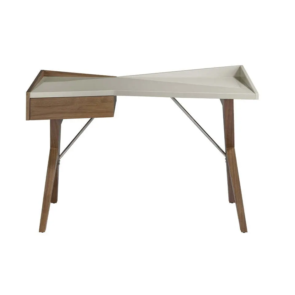 Bureau de noyer et plateau laqué Angel Cerdà Bureau de noyer et plateau laqué Angel Cerdà