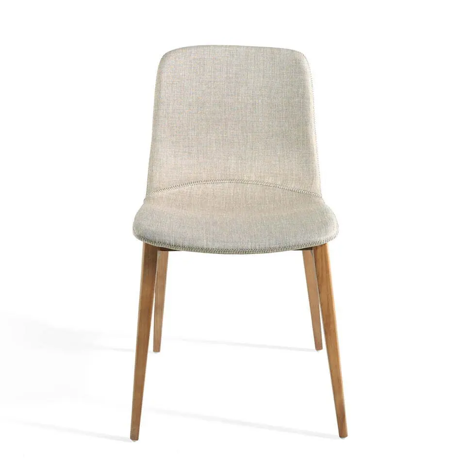 Chaise en tissu et bois Angel Cerdà
