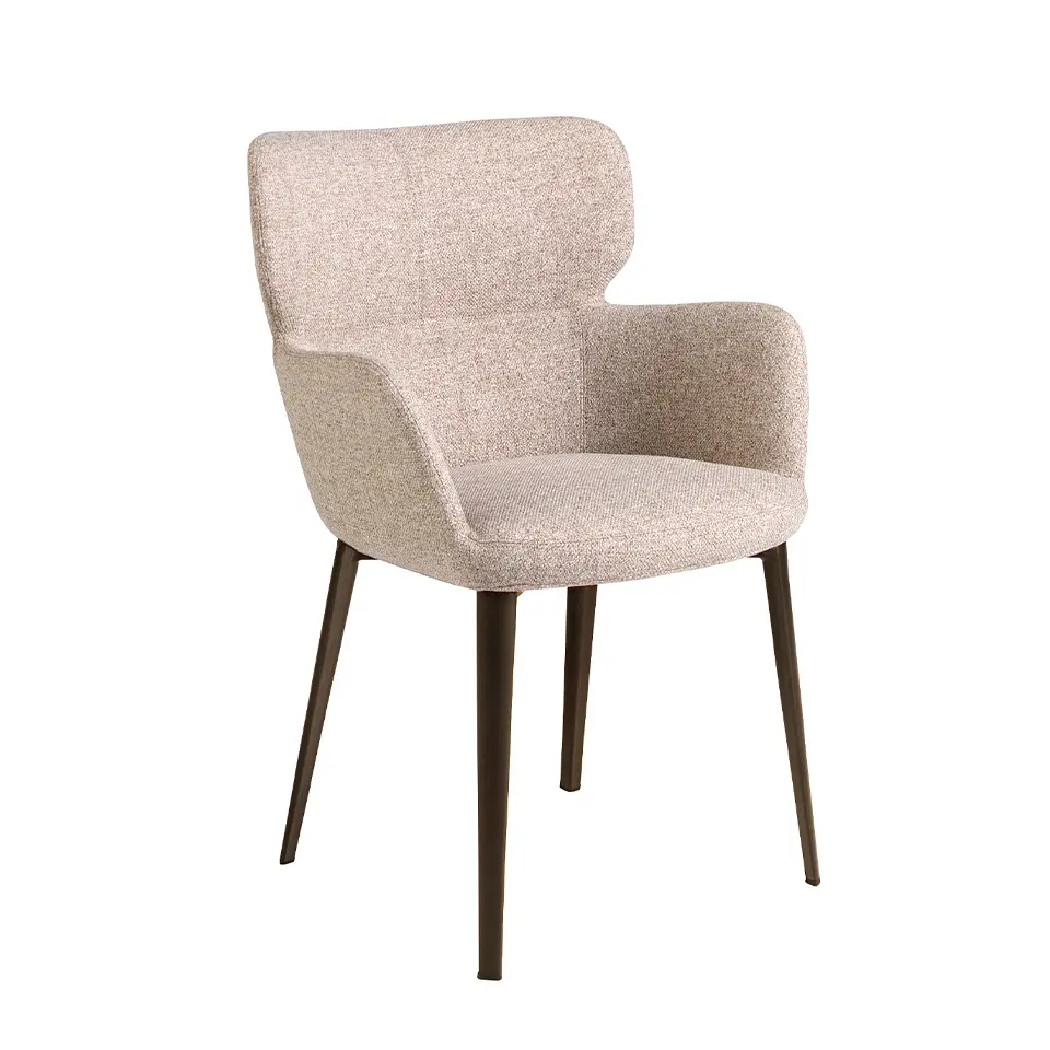 Chaise en tissu marbré Angel Cerdà